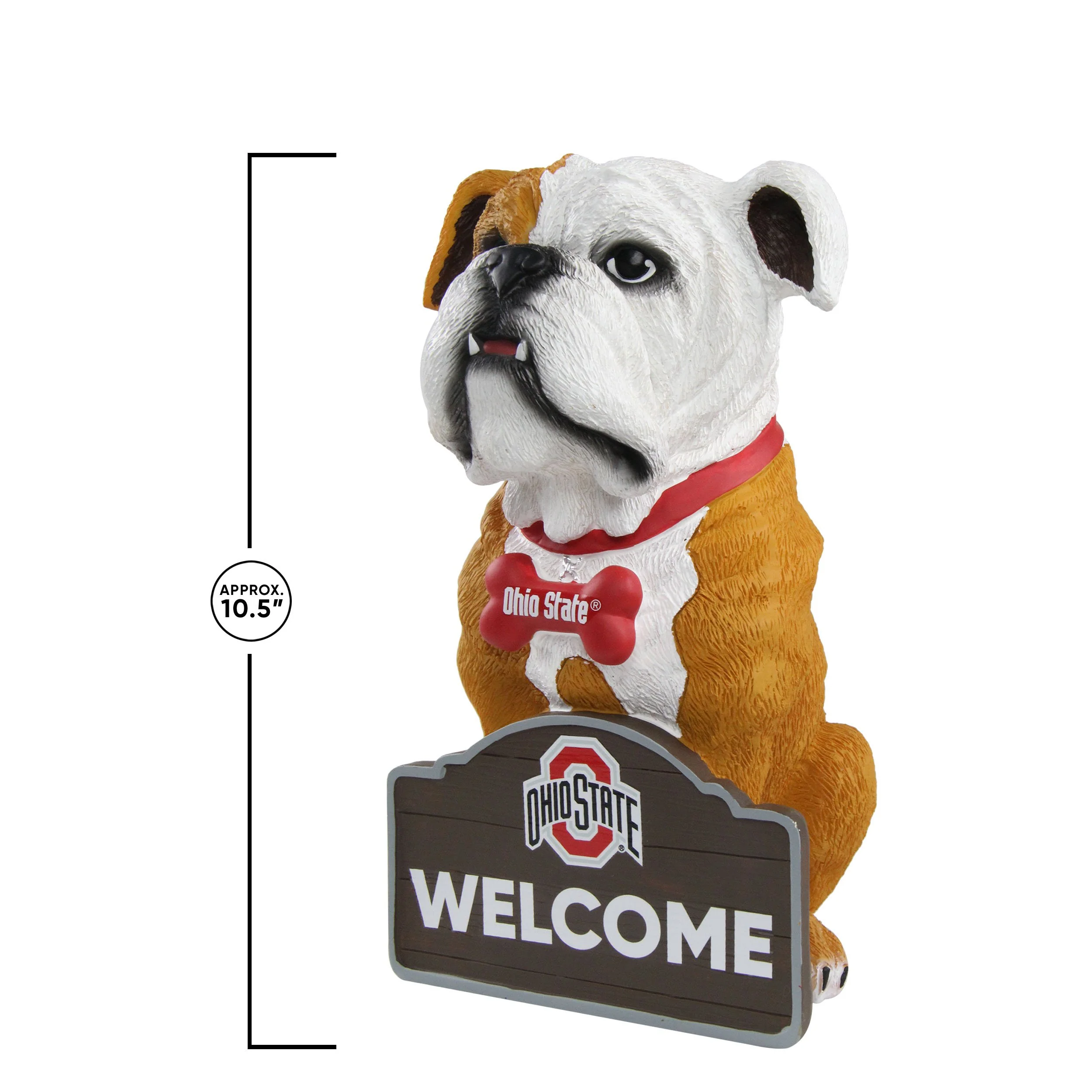 Ohio State Buckeyes NCAA Bulldog Statue - Image 2