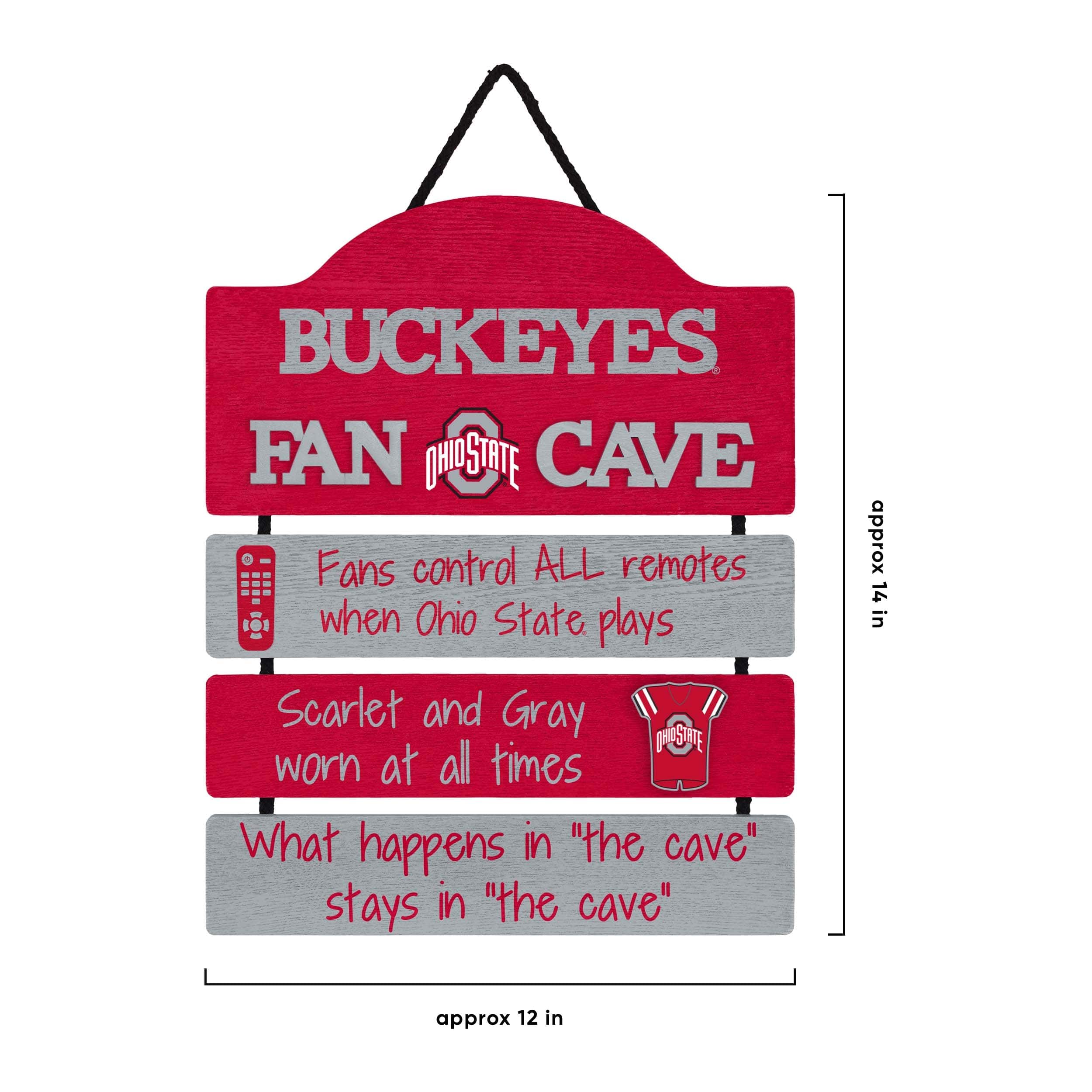 Ohio State Buckeyes NCAA Fancave Sign - Image 3