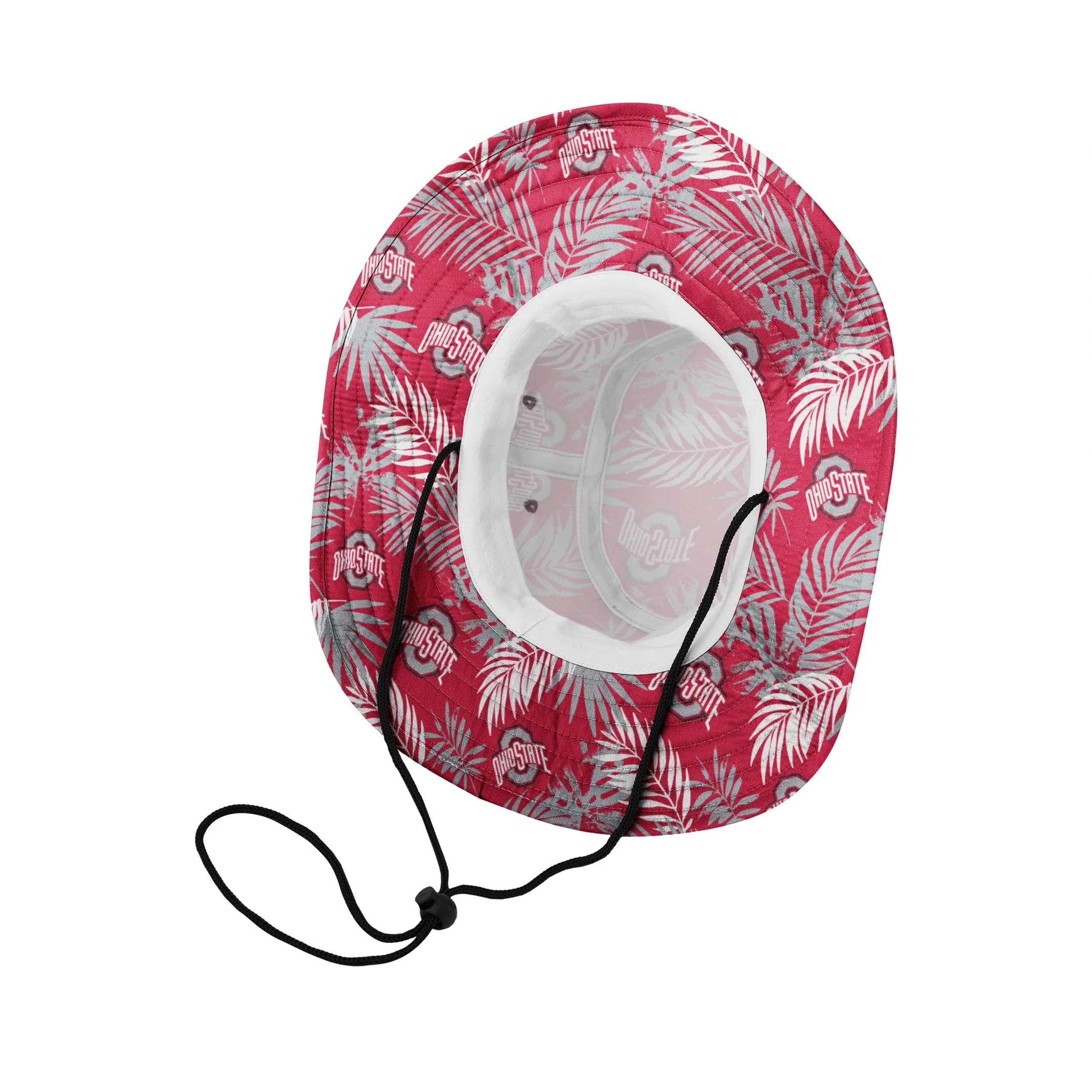 Ohio State Buckeyes NCAA Floral Boonie Hat - Image 3