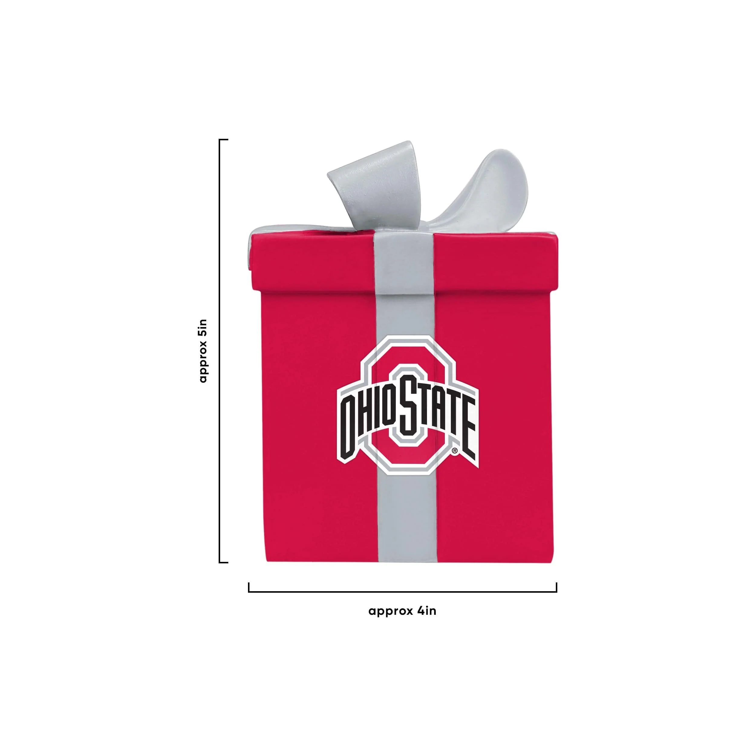 Ohio State Buckeyes NCAA Holiday 5 Pack Coaster Set - Image 4