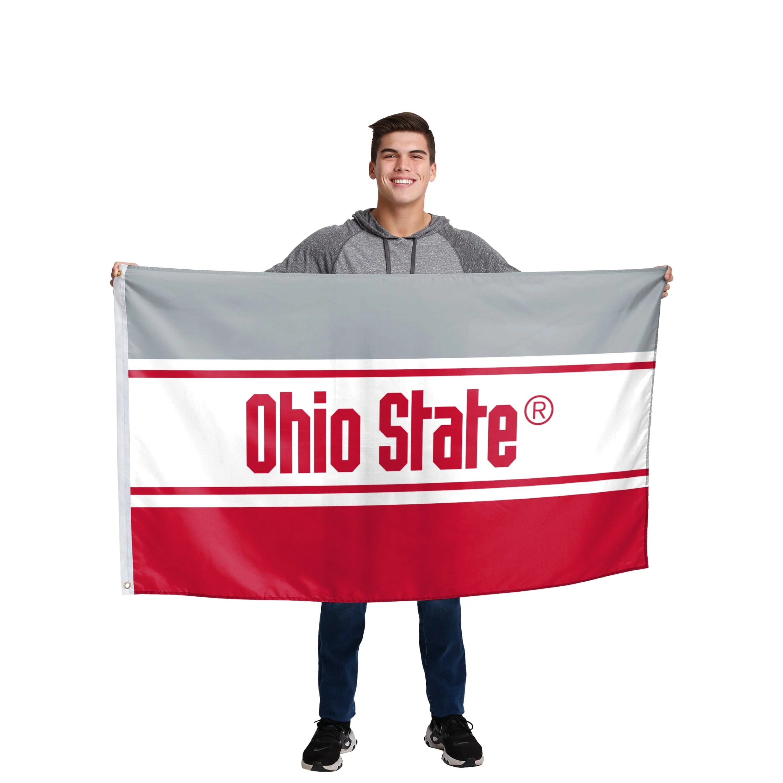 Ohio State Buckeyes NCAA Horizontal Flag - Image 2