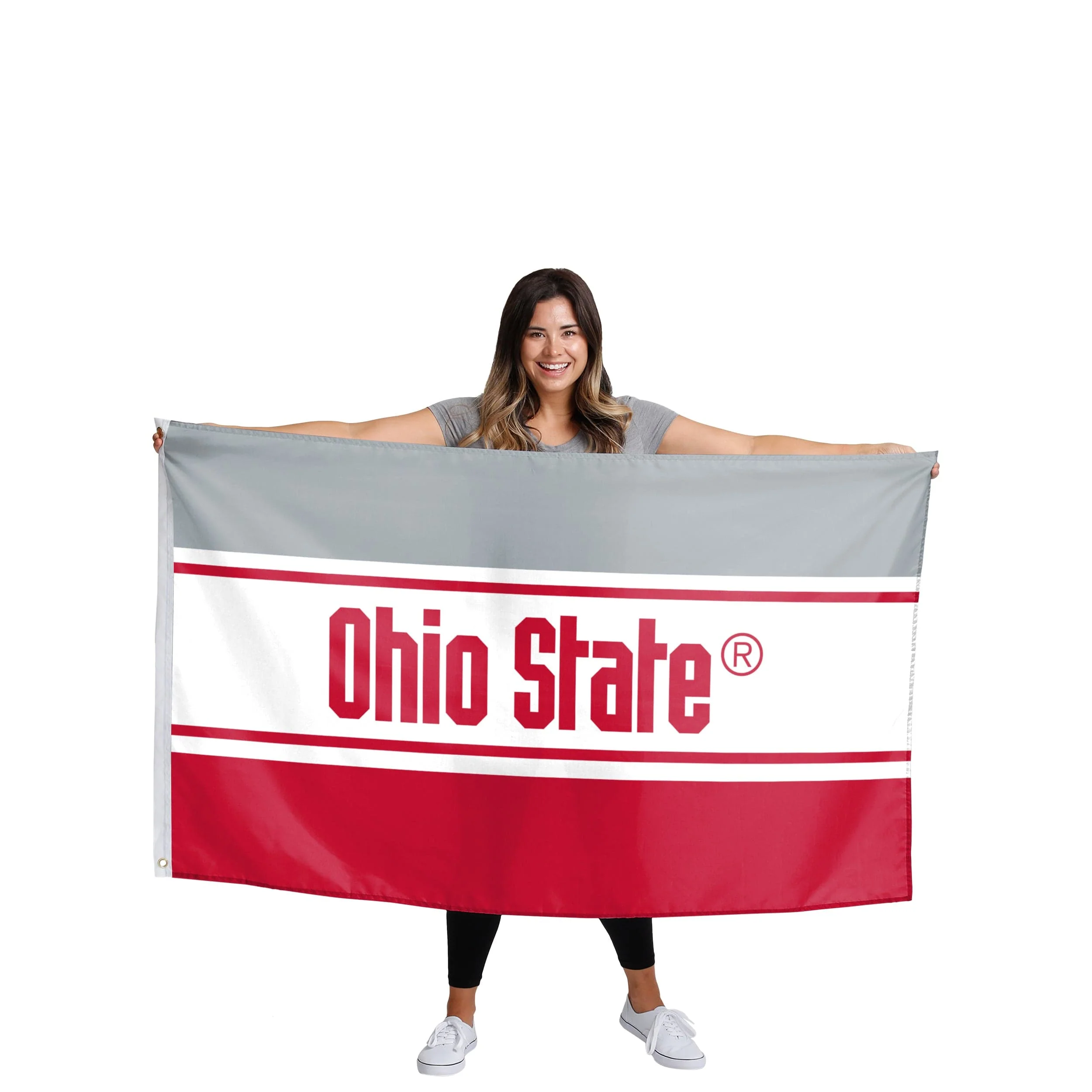 Ohio State Buckeyes NCAA Horizontal Flag - Image 3