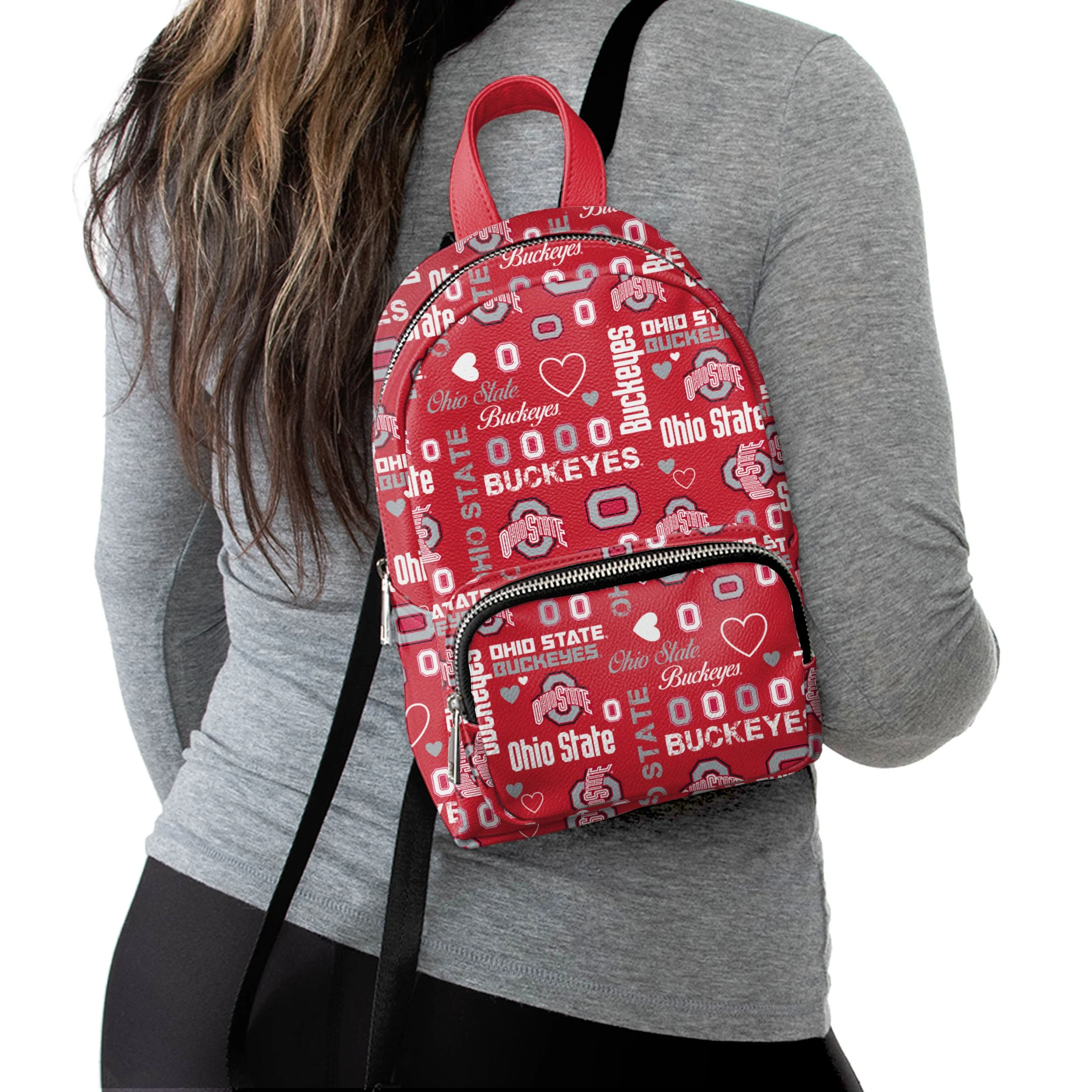 Ohio State Buckeyes NCAA Logo Love Mini Backpack - Image 2