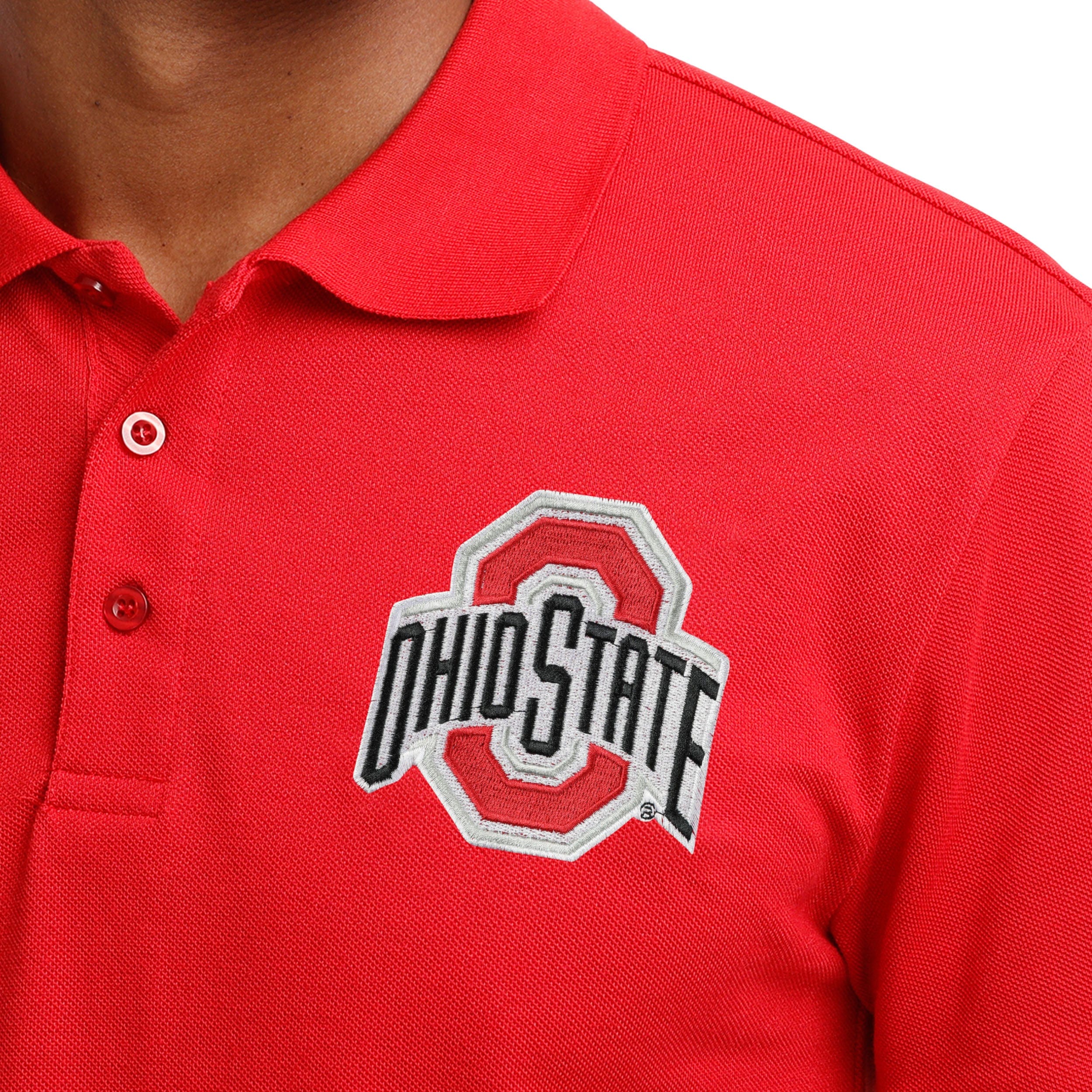 Ohio State Buckeyes NCAA Mens Casual Color Polo - Image 5