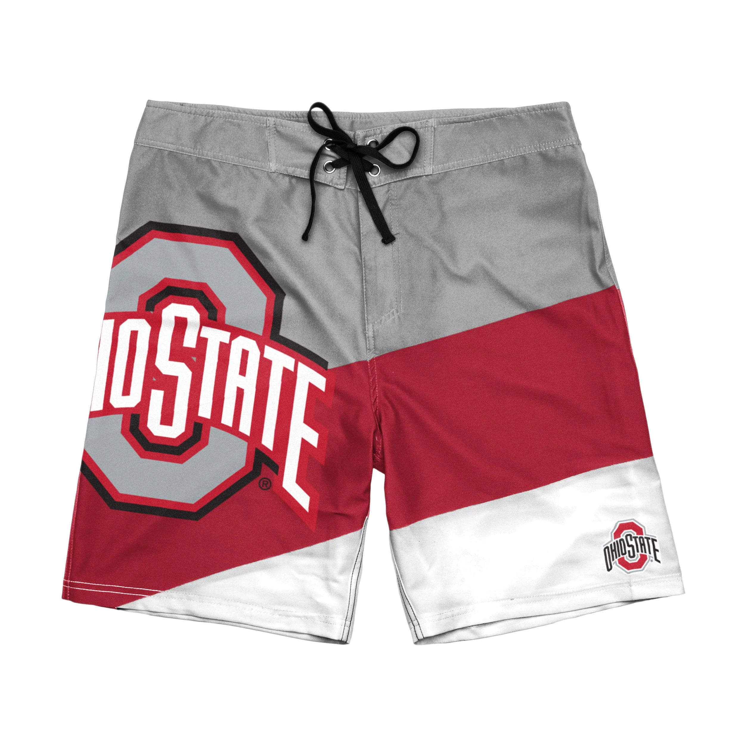 Ohio State Buckeyes NCAA Mens Color Dive Boardshorts - Image 3