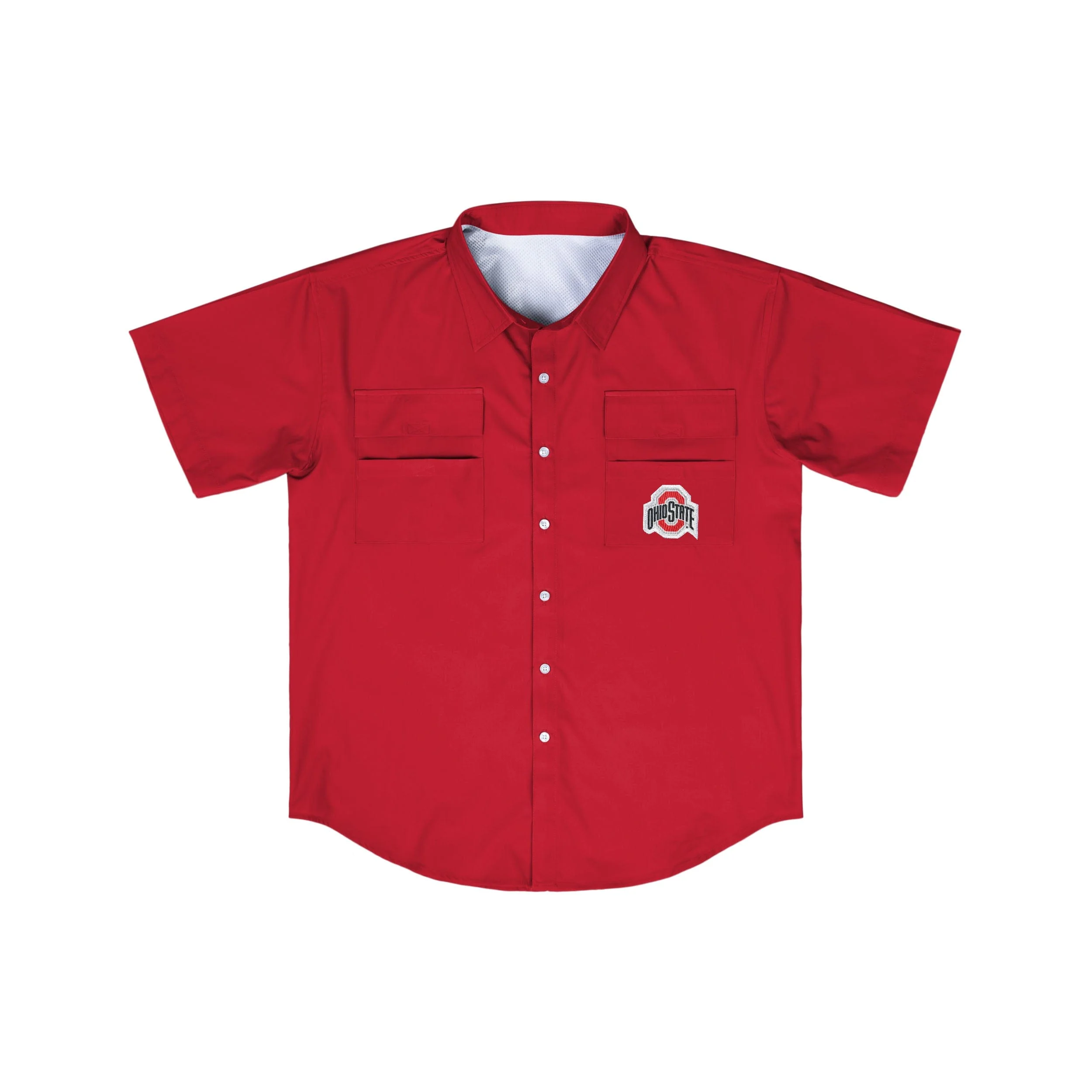 Ohio State Buckeyes NCAA Mens Gone Fishing Shirt - Image 7