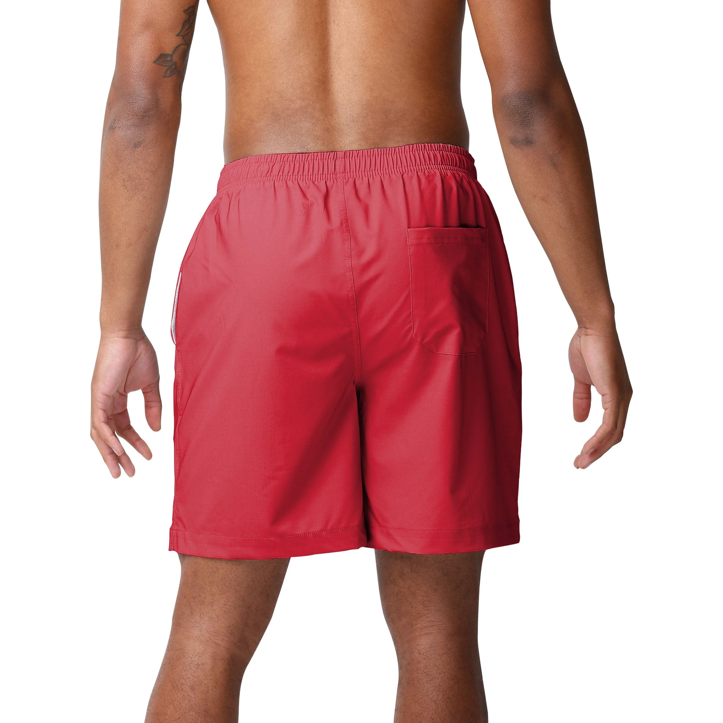 Ohio State Buckeyes NCAA Mens Solid Wordmark Traditional Swimming Trunks - Image 3