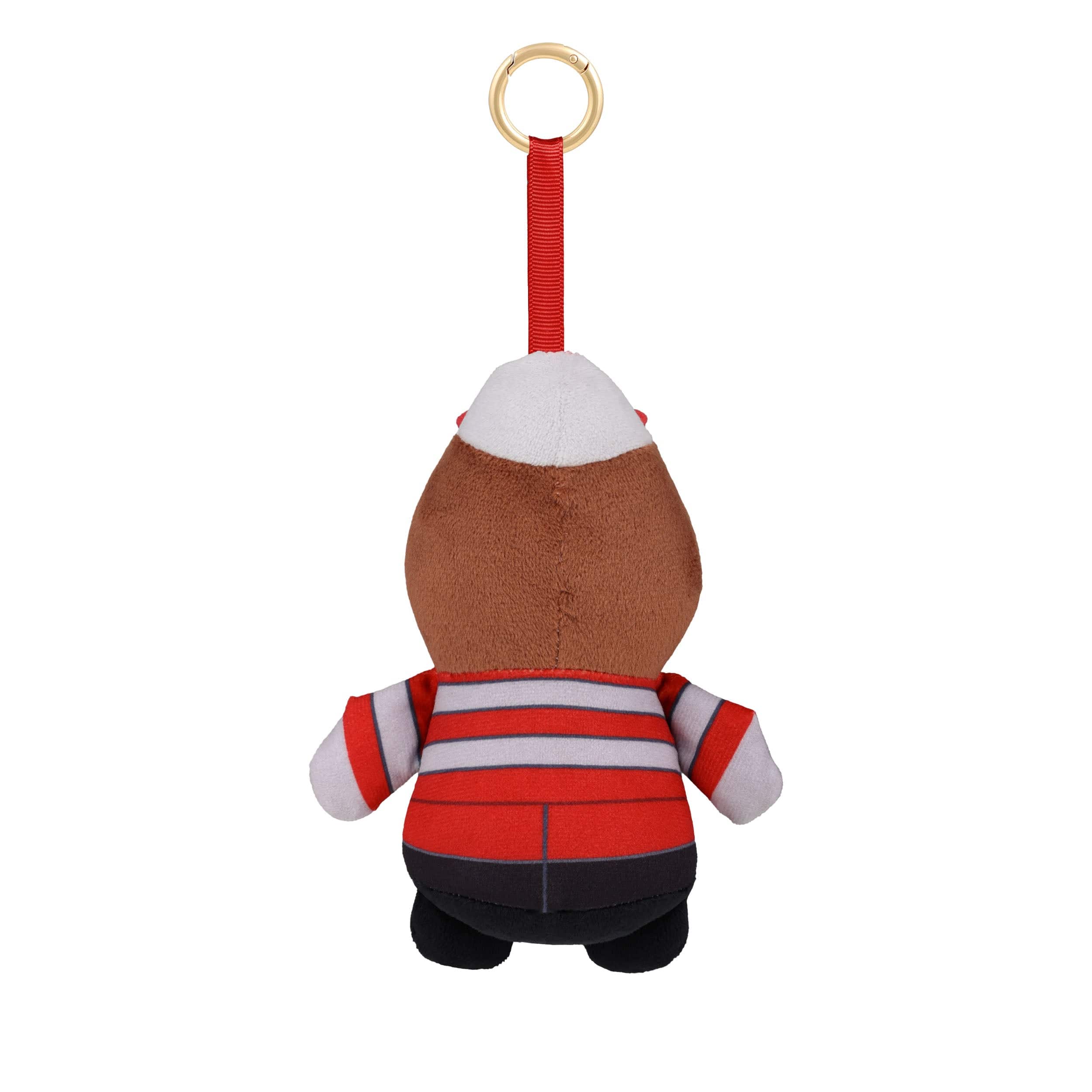 Ohio State Buckeyes NCAA Plush Teamie Beanie Mascot Bag Charm Keychain - Image 4