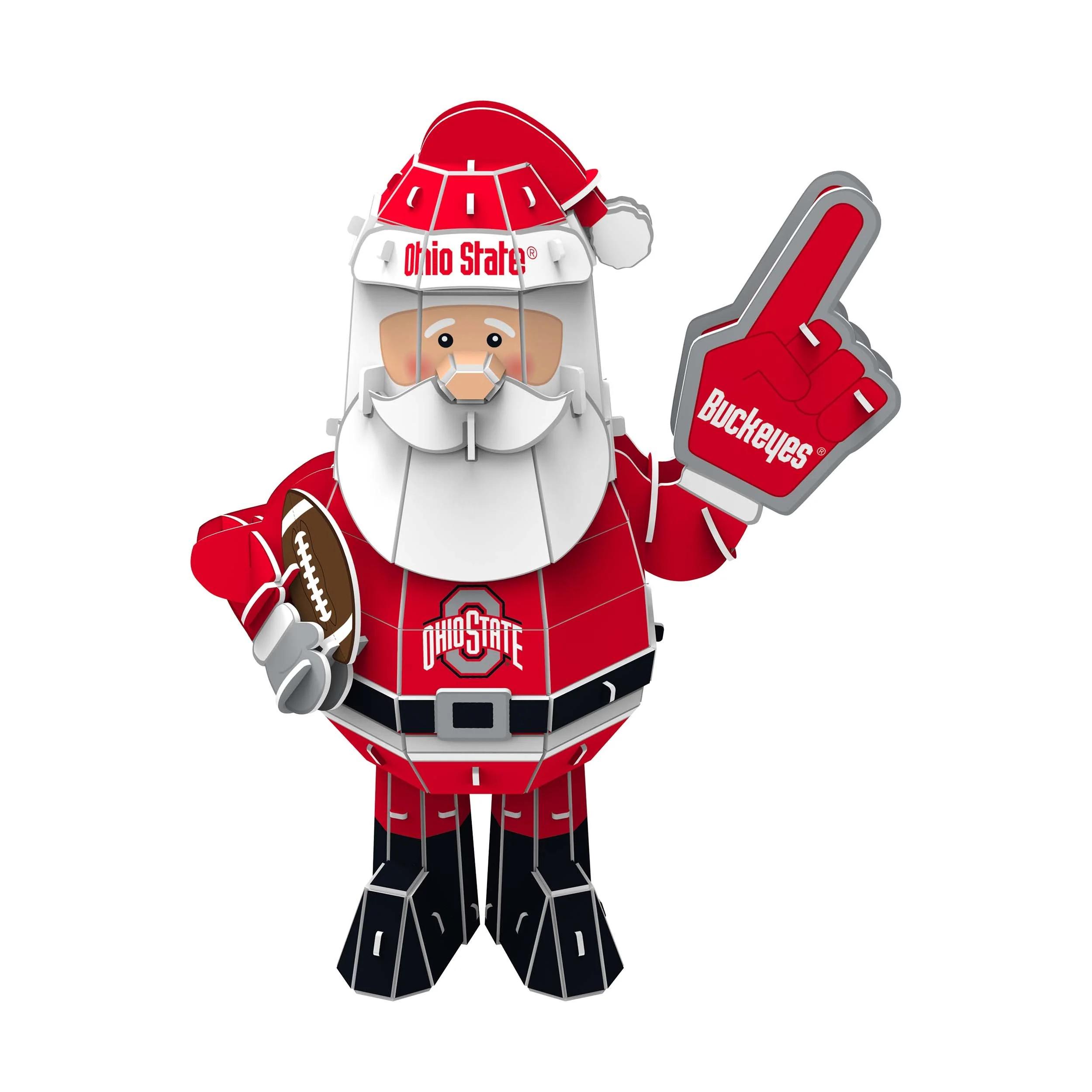 Ohio State Buckeyes NCAA PZLZ Santa - Image 2