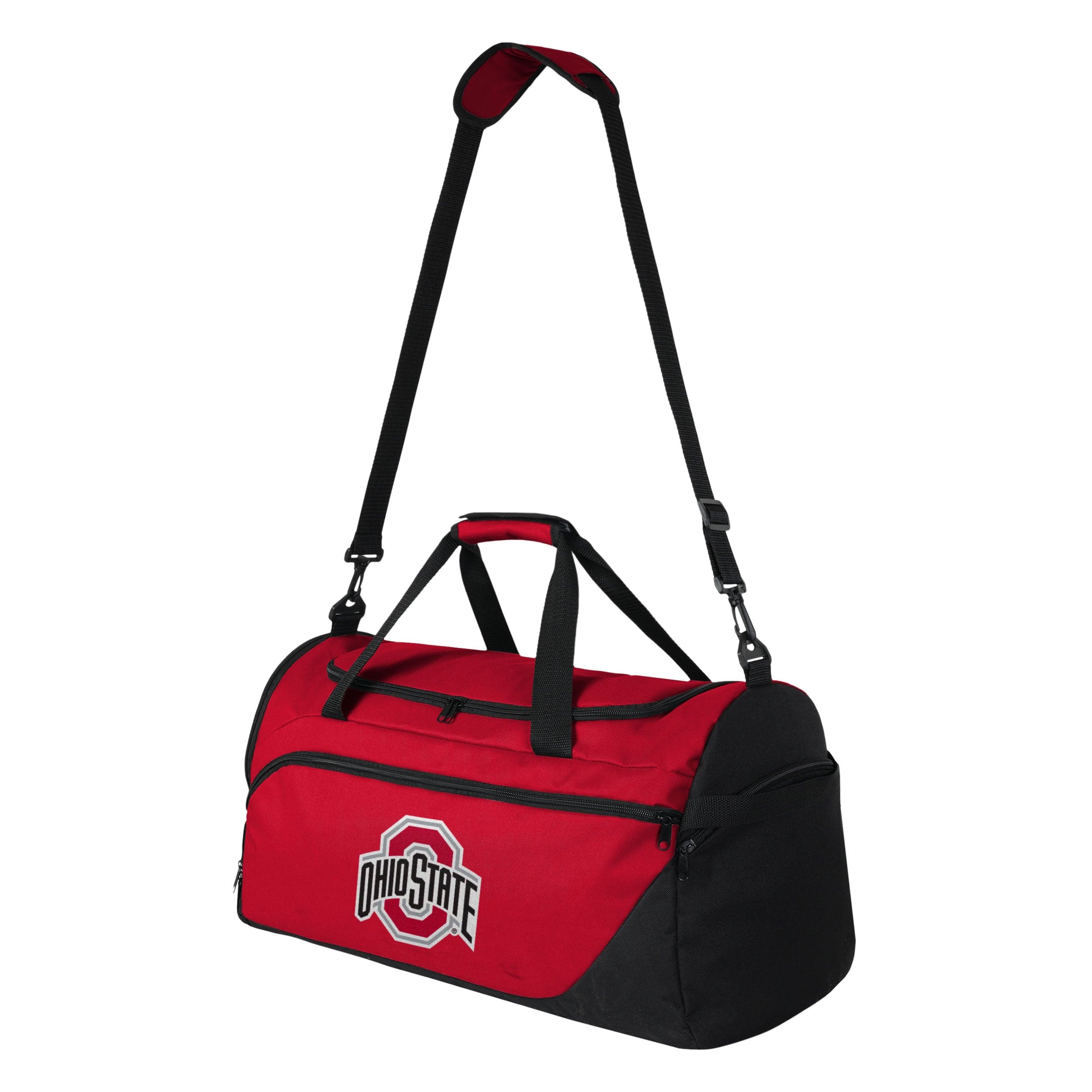 Ohio State Buckeyes NCAA Solid Big Logo Duffle Bag - Image 2