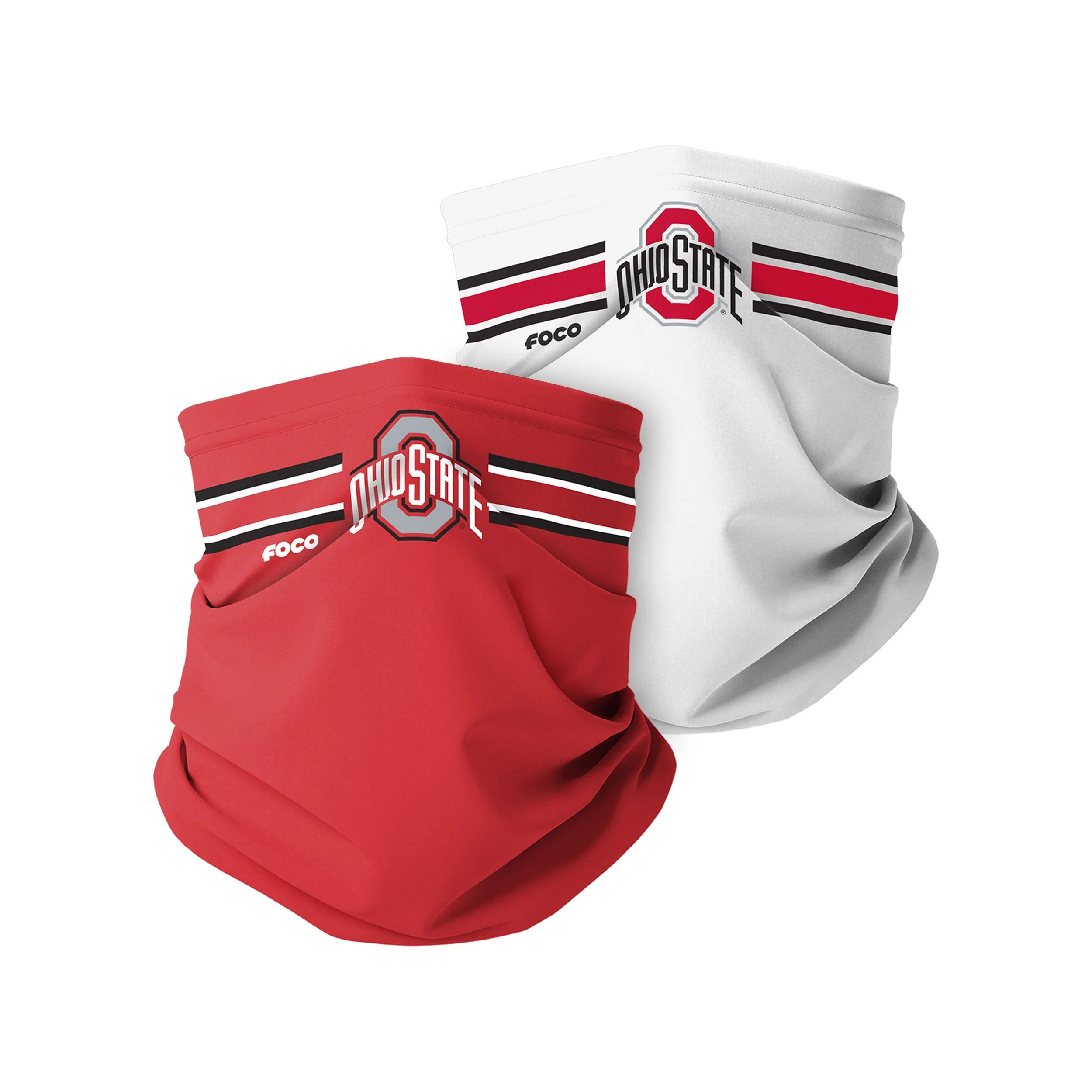 Ohio State Buckeyes NCAA Stitched 2 Pack Gaiter Scarf