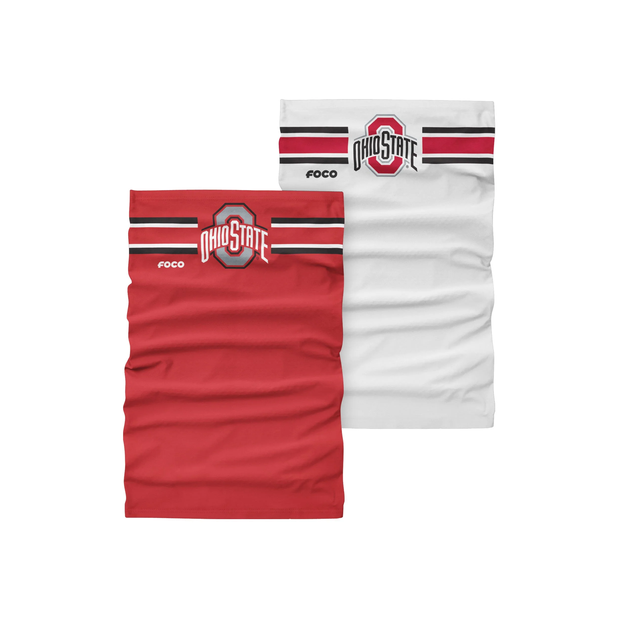 Ohio State Buckeyes NCAA Stitched 2 Pack Gaiter Scarf - Image 2