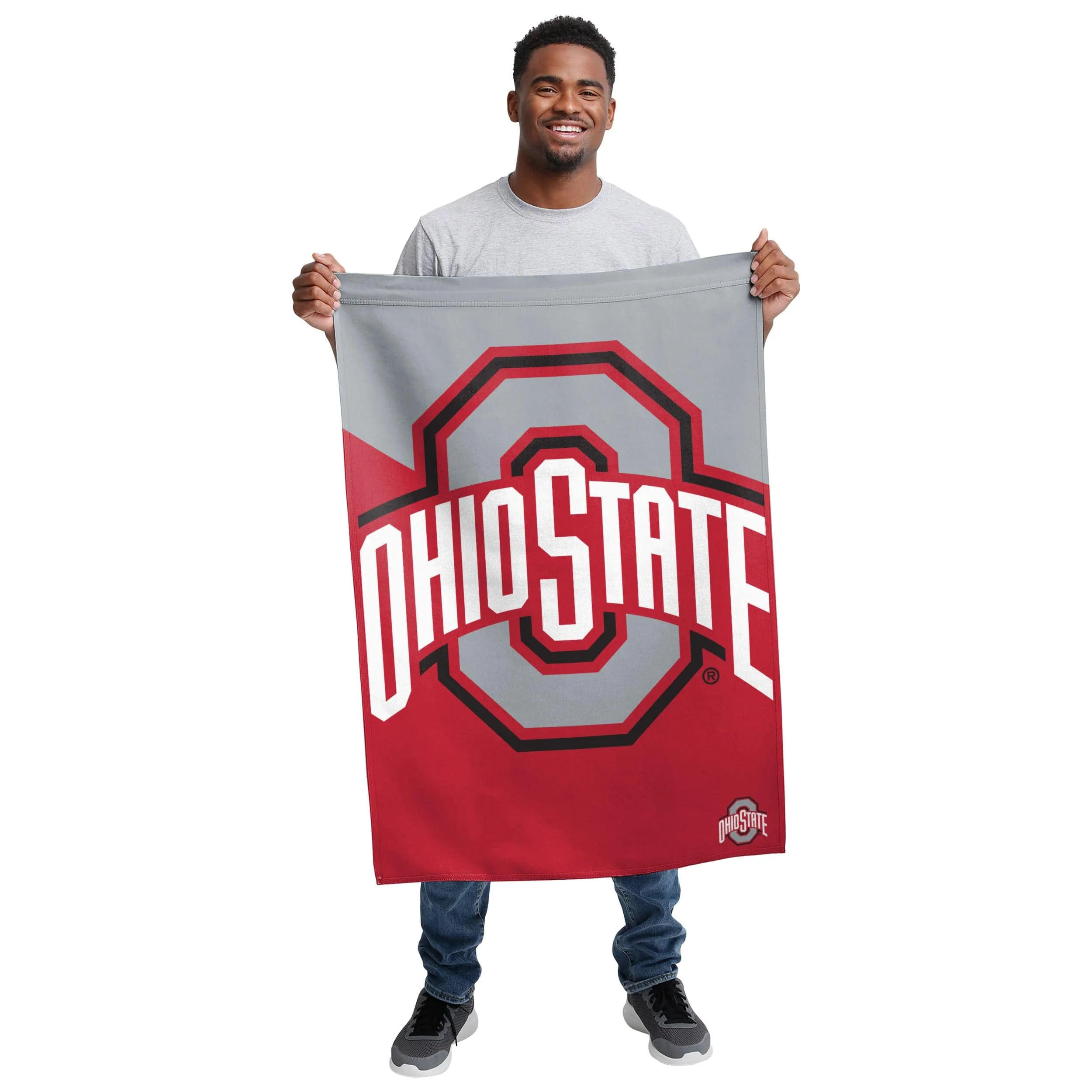 Ohio State Buckeyes NCAA Vertical Flag - Image 2
