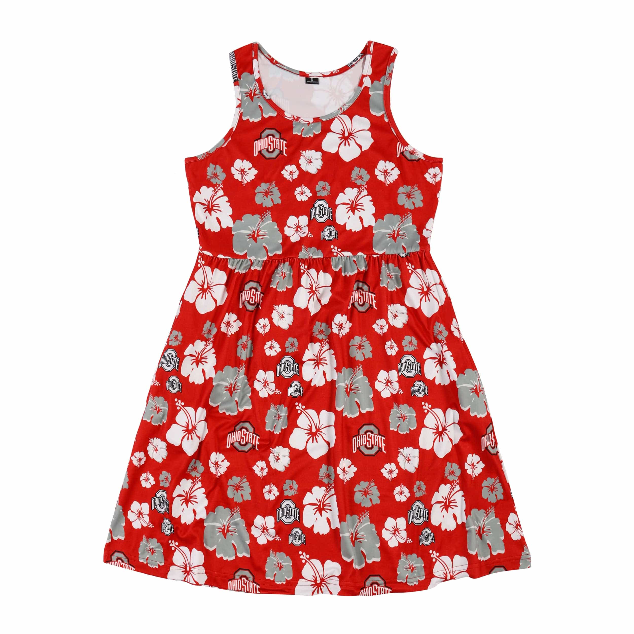 Ohio State Buckeyes NCAA Womens Fan Favorite Floral Sundress - Image 4