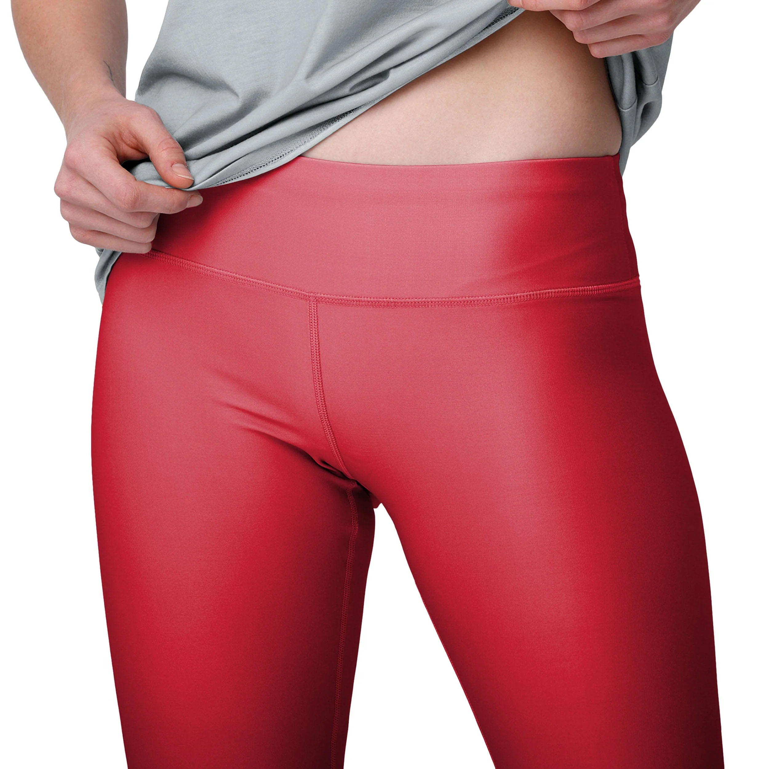 Ohio State Buckeyes NCAA Womens Solid Wordmark Leggings - Image 3