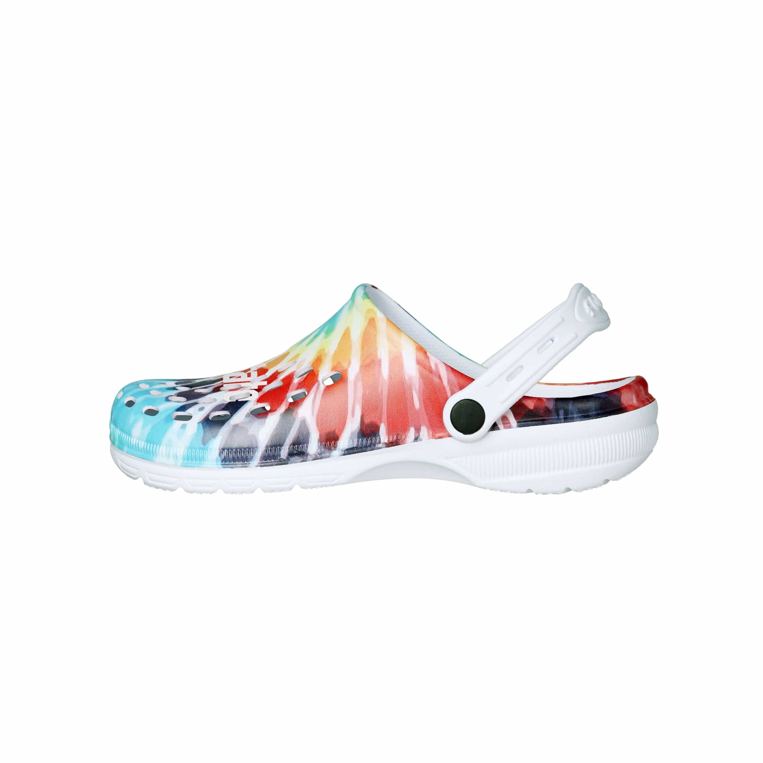 Ohio State Buckeyes NCAA Womens Tie-Dye Clog With Strap - Image 2