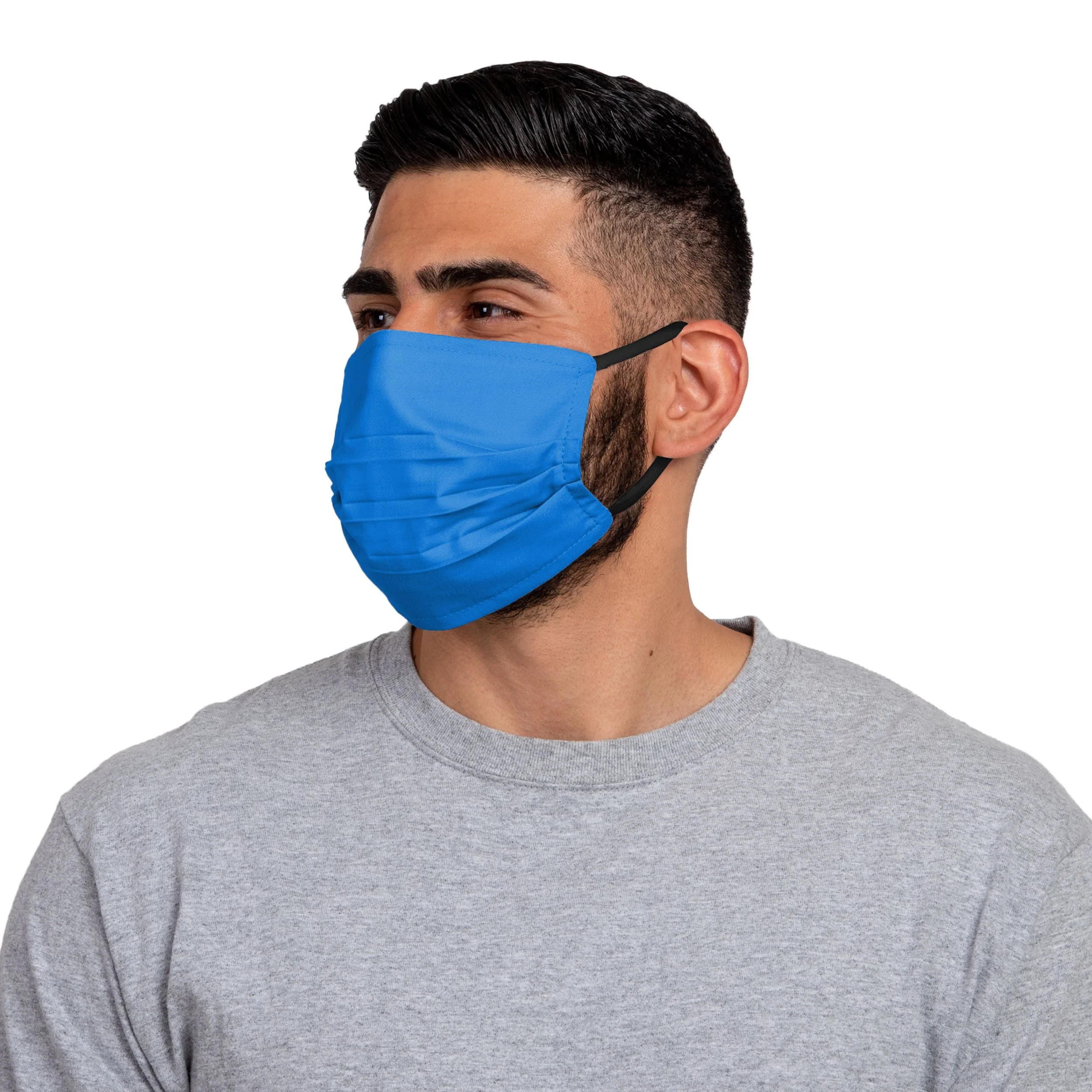 Oklahoma City Thunder NBA Mens Matchday 3 Pack Face Cover - Image 3