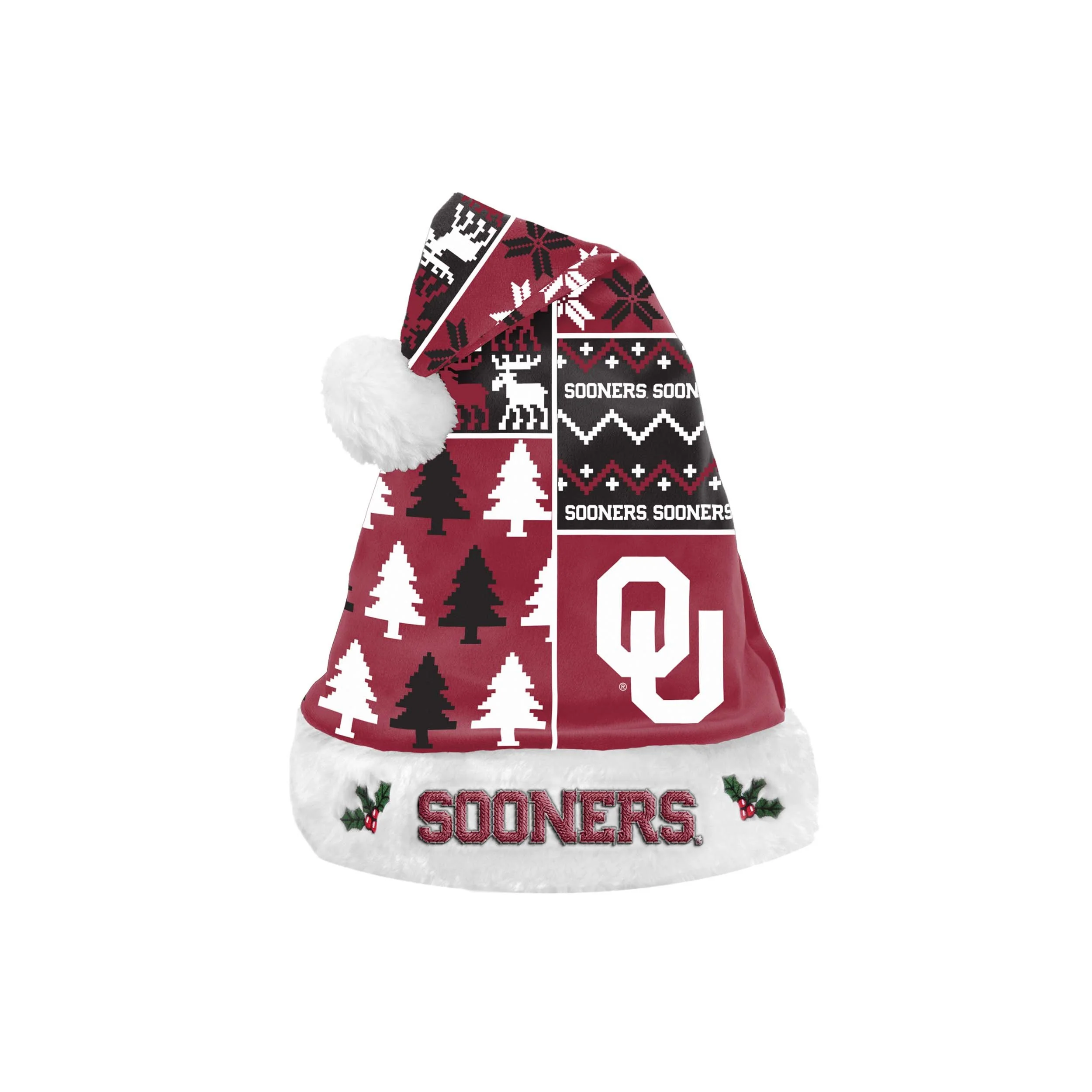 Oklahoma Sooners NCAA Busy Block Family Holiday Pajamas - Image 7