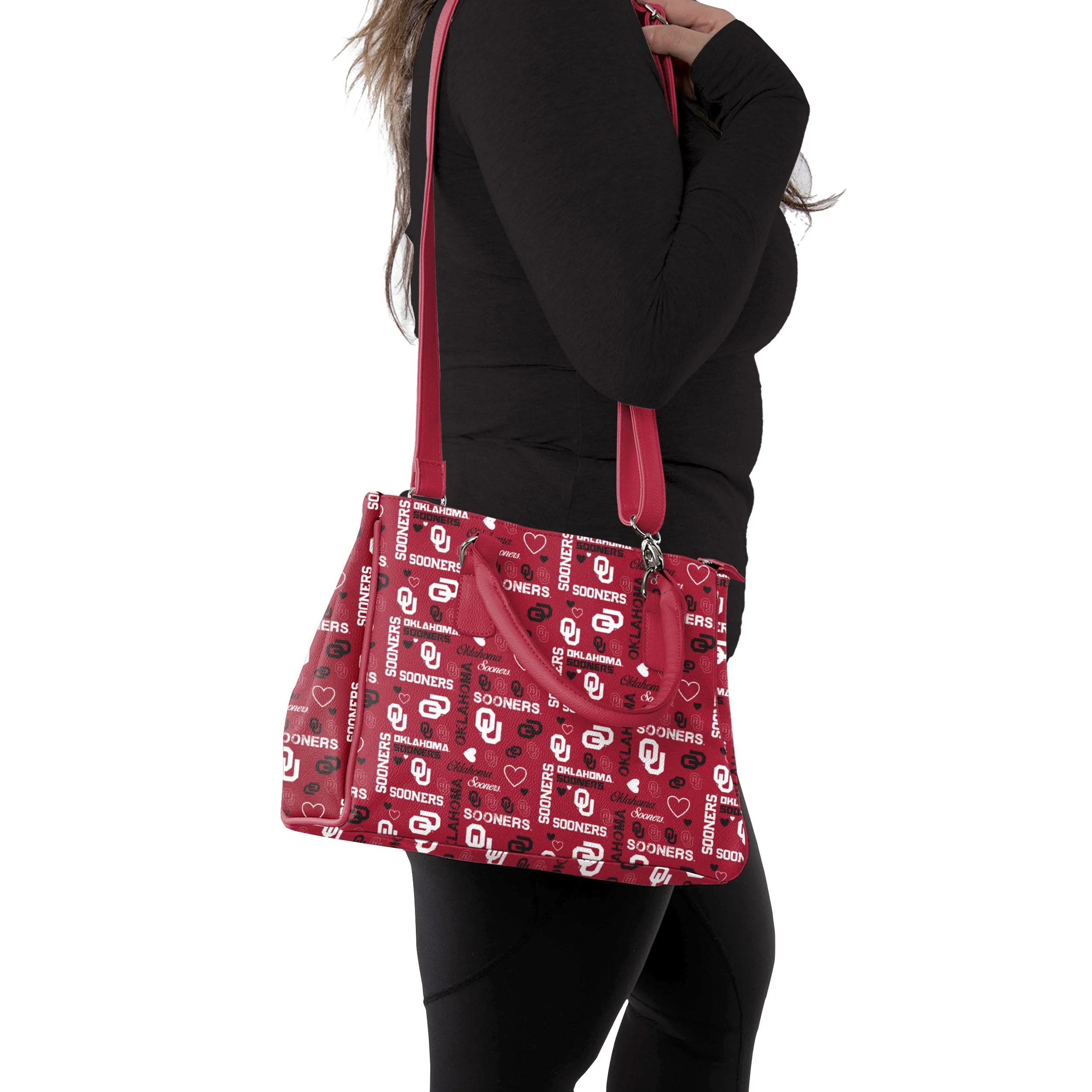 Oklahoma Sooners NCAA Logo Love Purse - Image 2