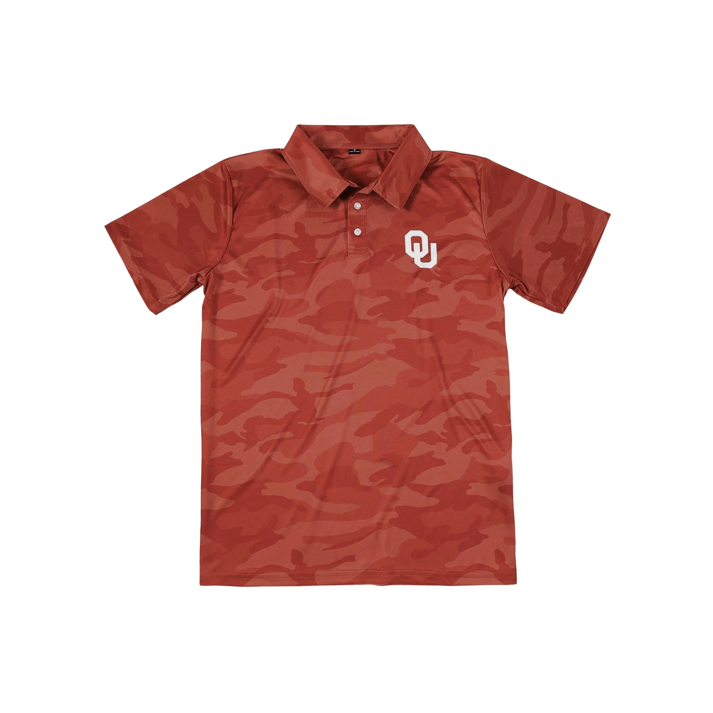 Oklahoma Sooners NCAA Mens Color Camo Polyester Polo - Image 5