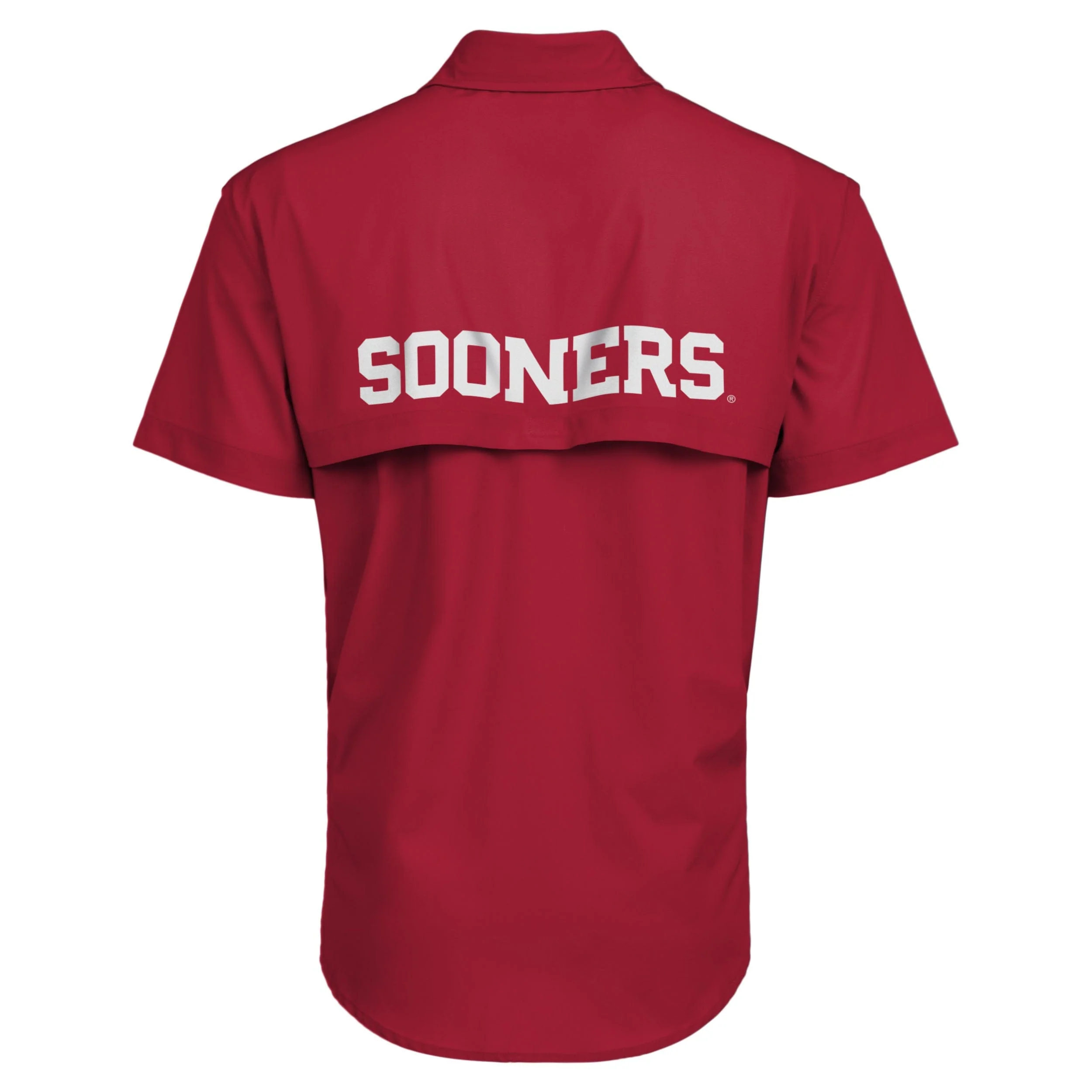 Oklahoma Sooners NCAA Mens Gone Fishing Shirt - Image 2