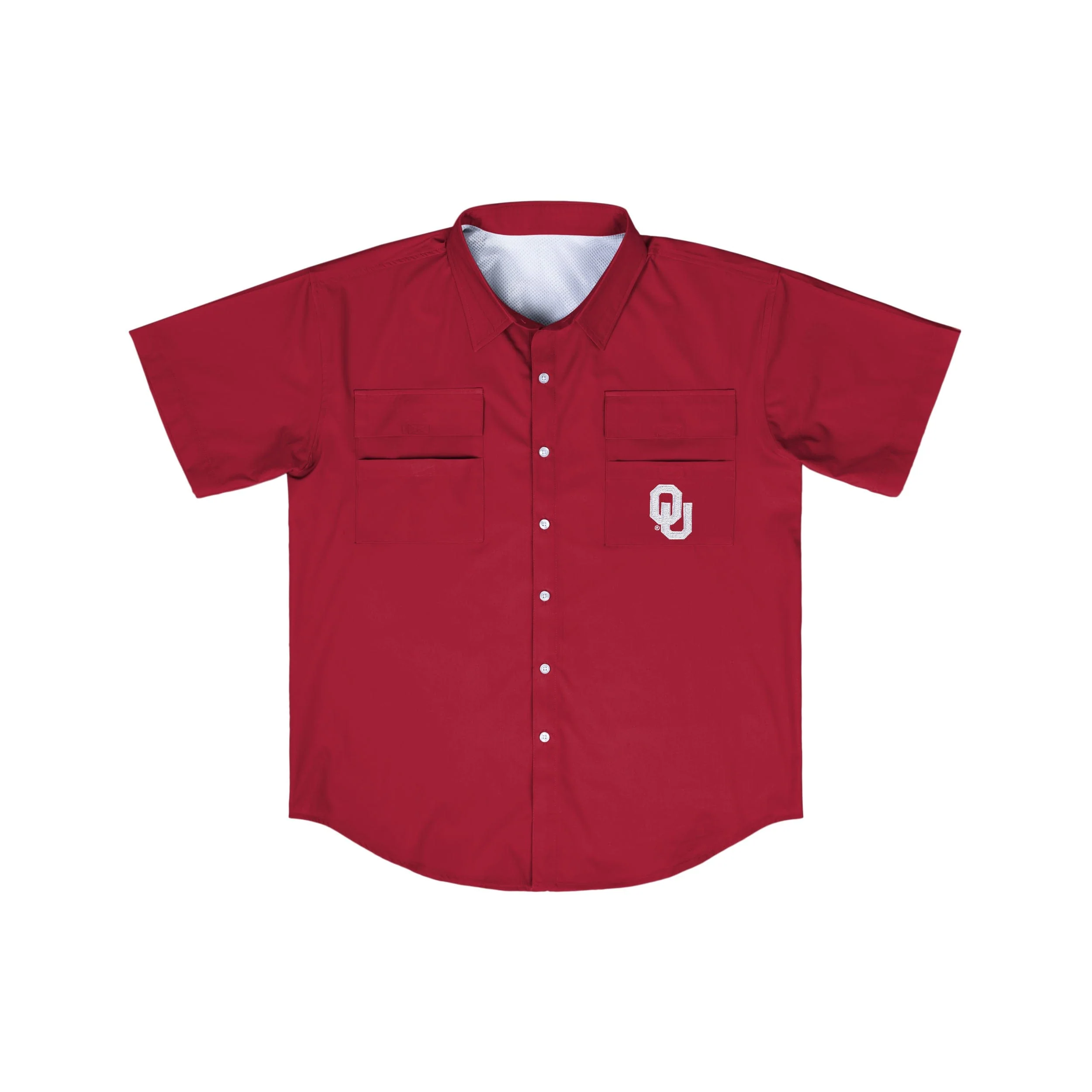 Oklahoma Sooners NCAA Mens Gone Fishing Shirt - Image 7