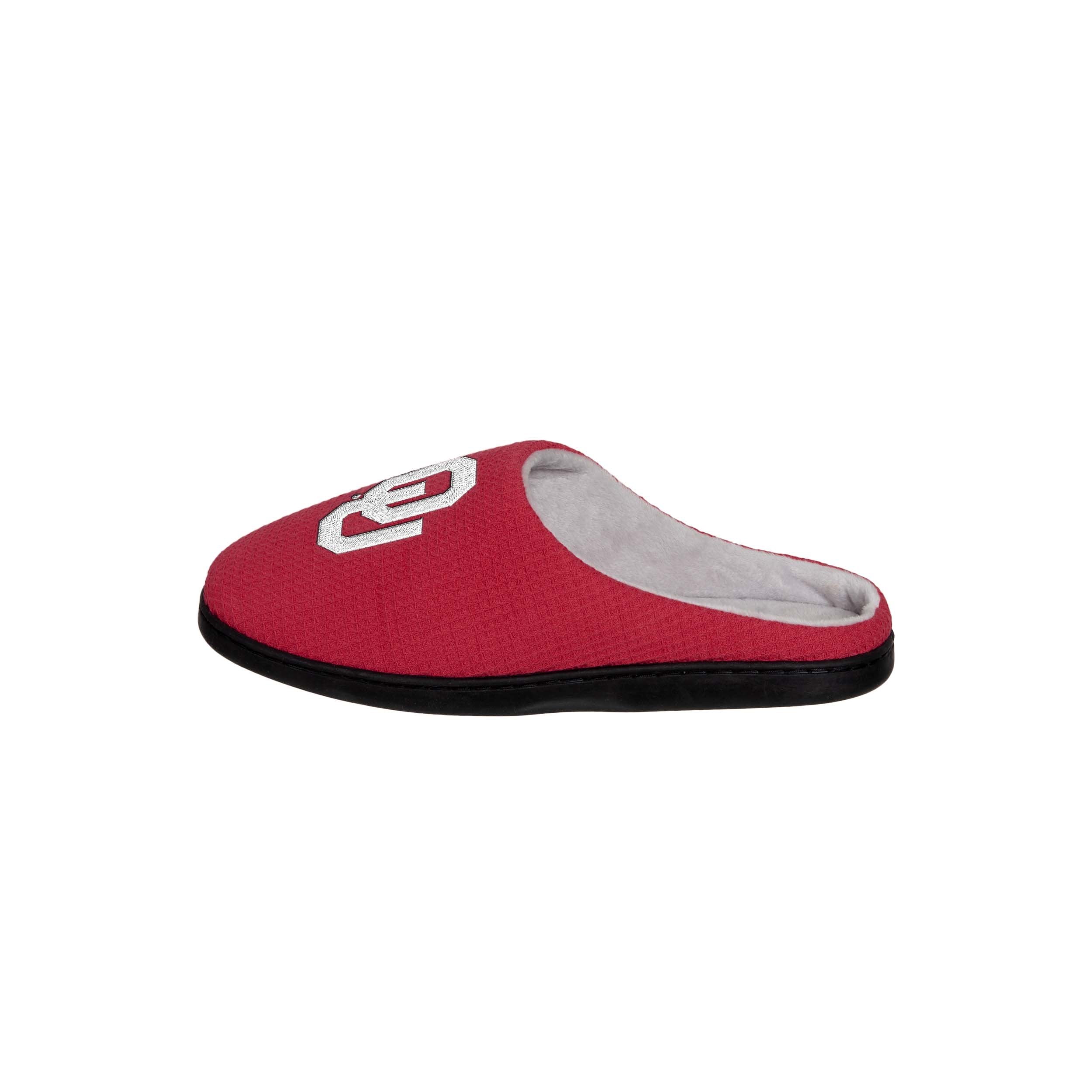 Oklahoma Sooners NCAA Mens Memory Foam Slide Slippers - Image 4