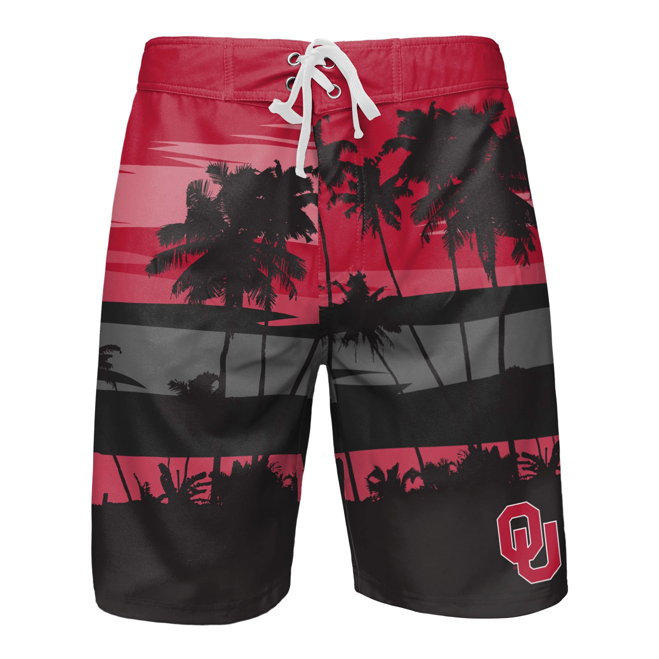 Oklahoma Sooners NCAA Mens Sunset Boardshorts