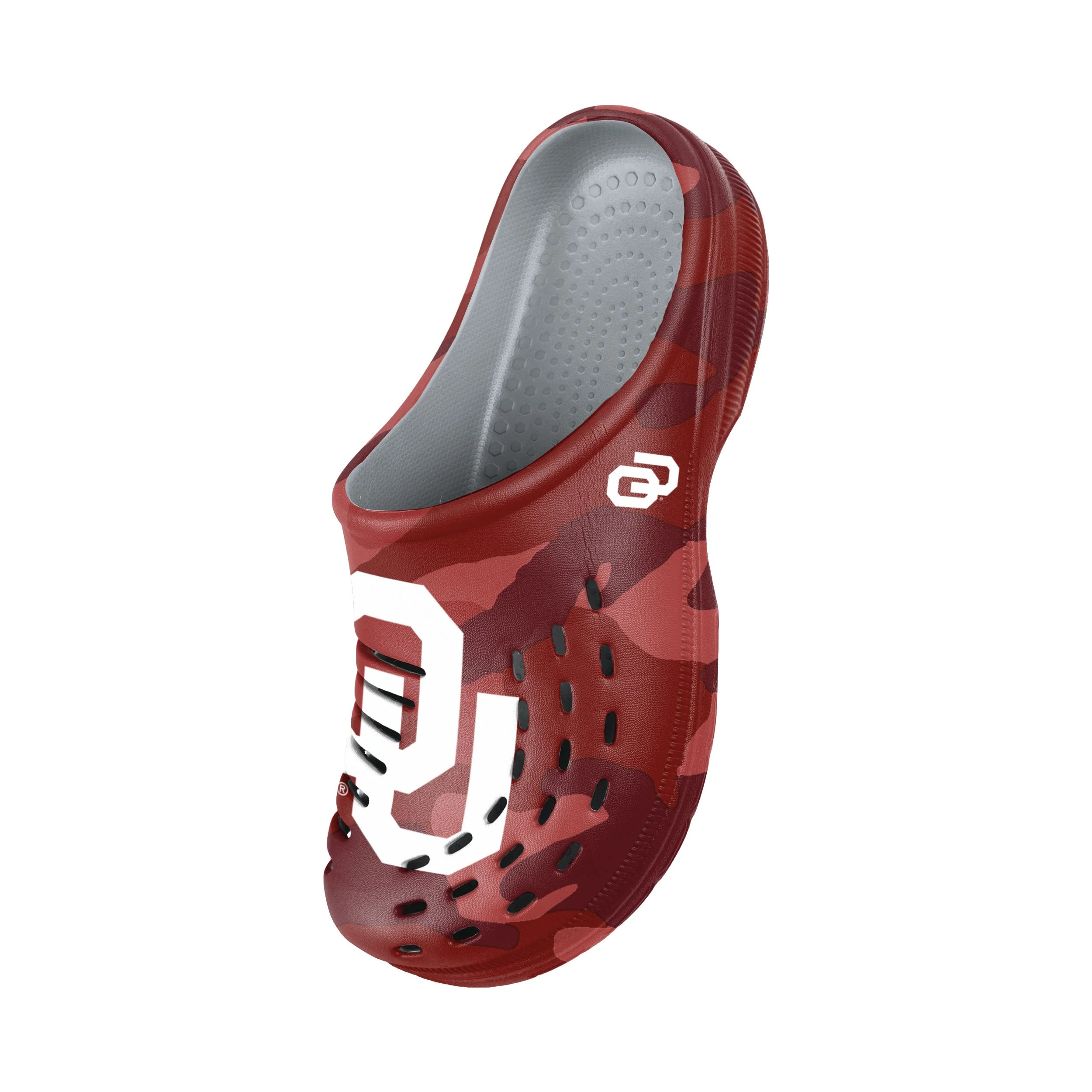 Oklahoma Sooners NCAA Mens Tonal Camo Clog - Image 3