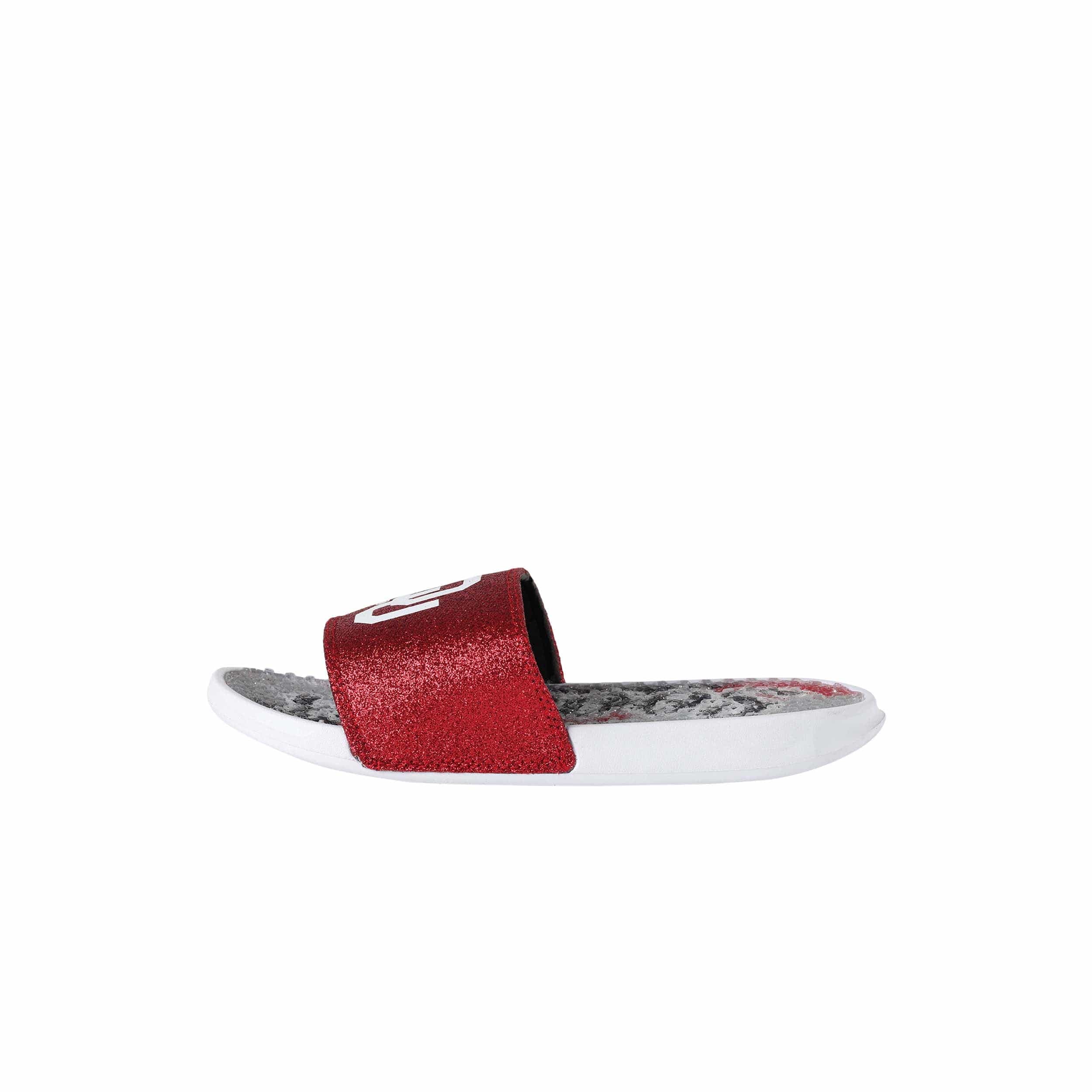 Oklahoma Sooners NCAA Womens Glitter Gel Slide - Image 5