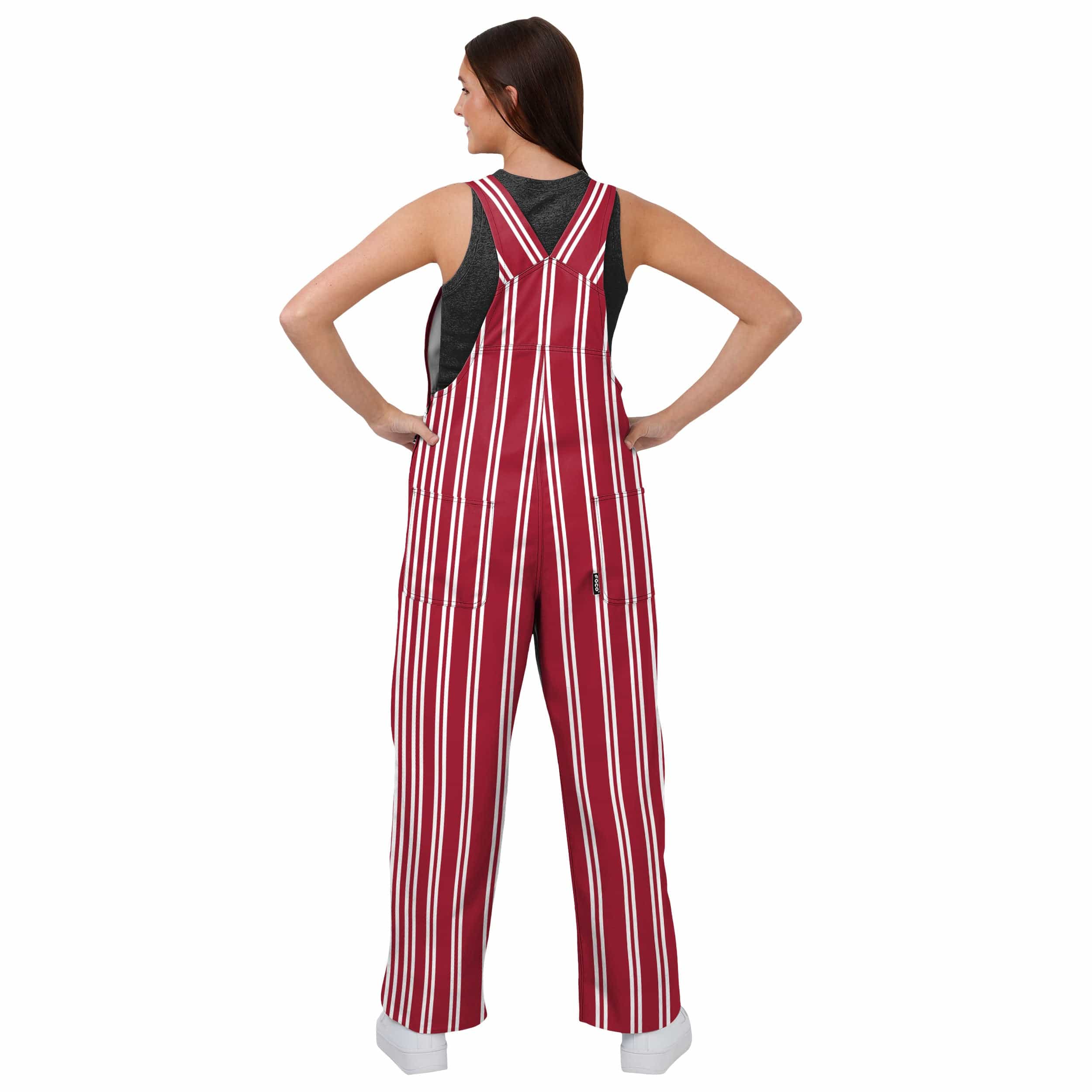 Oklahoma Sooners NCAA Womens Sideline Spirit Bib Overalls - Image 2