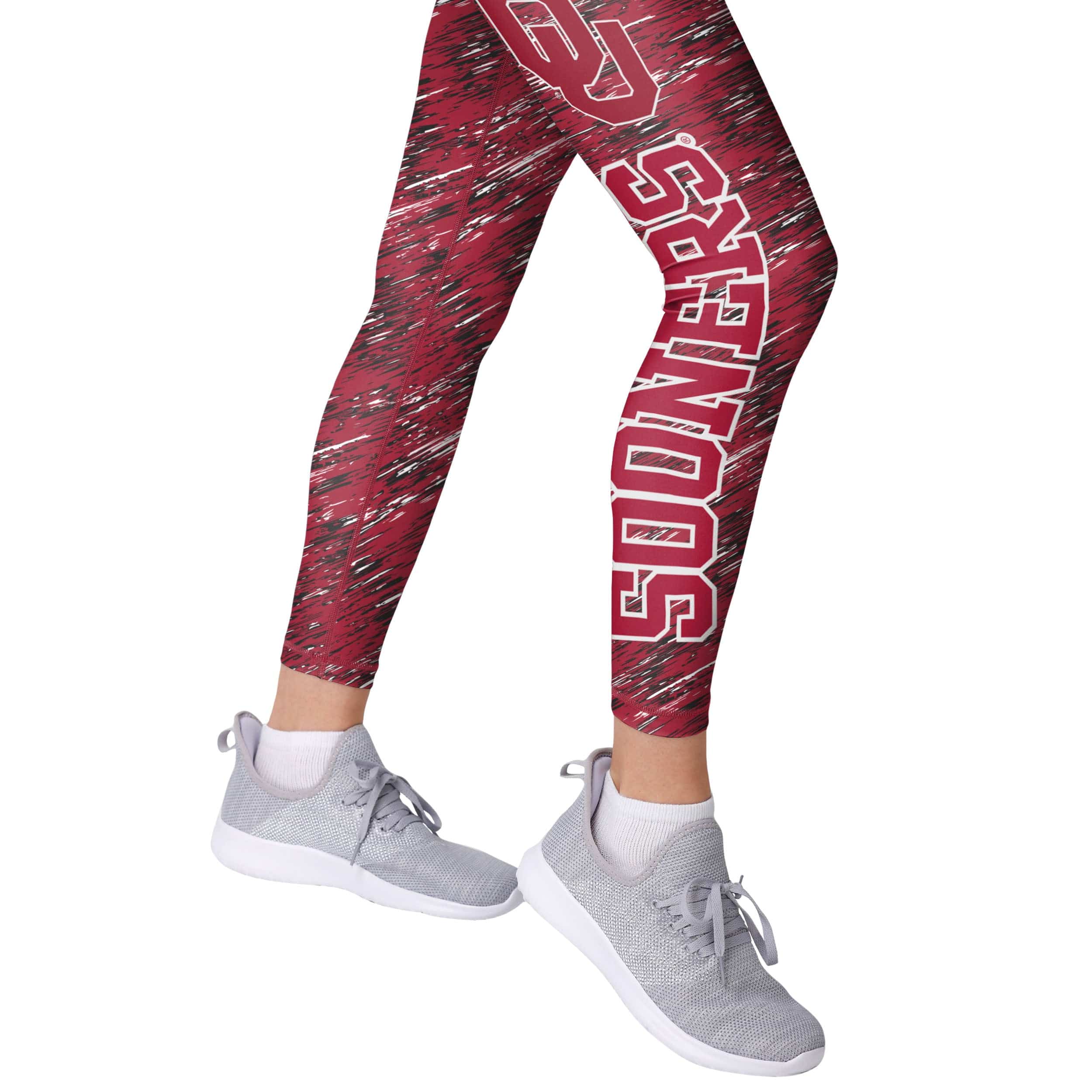 Oklahoma Sooners NCAA Womens Static Rain Leggings - Image 4