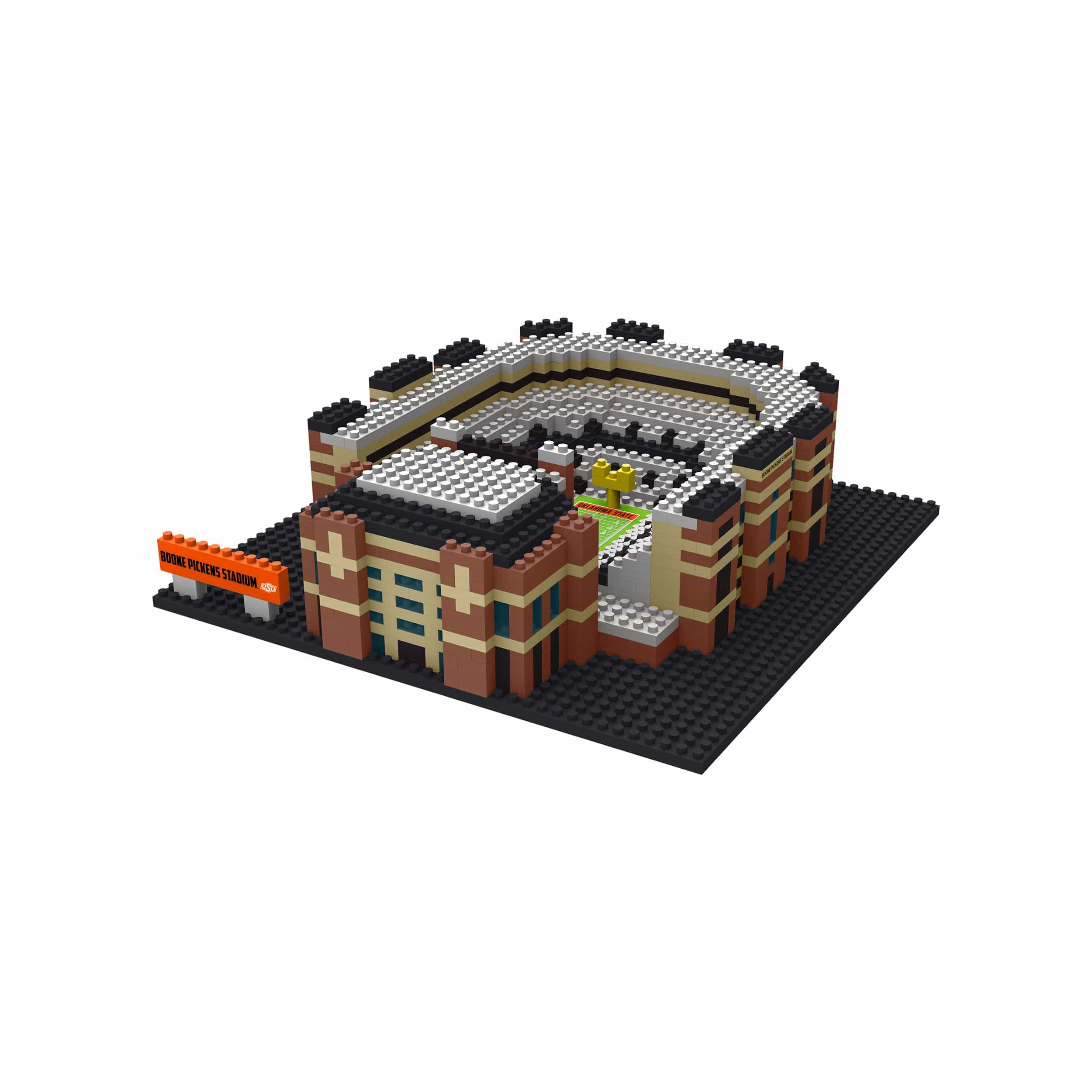 Oklahoma State Cowboys NCAA Boone Pickens Stadium Mini BRXLZ Stadium - Image 3