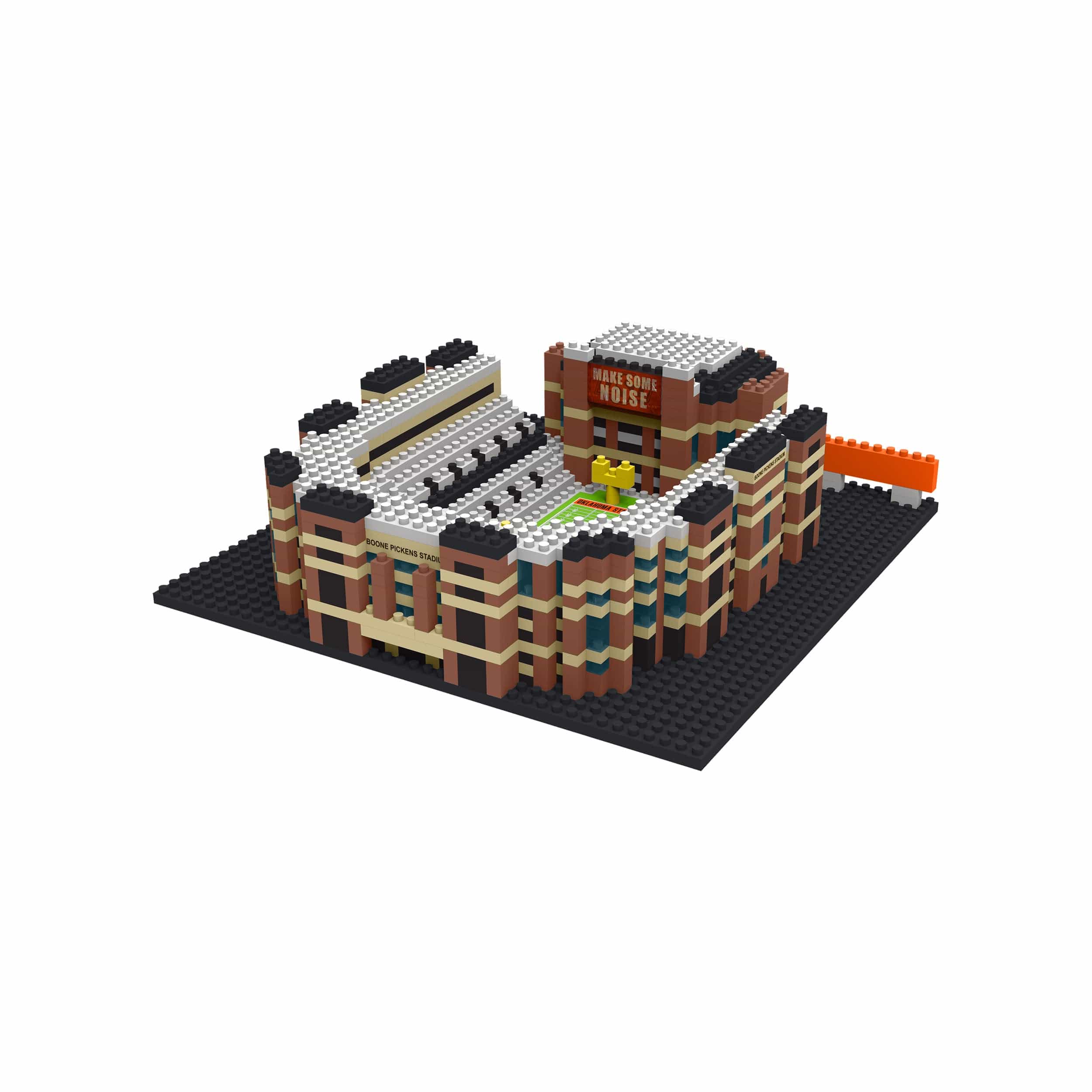 Oklahoma State Cowboys NCAA Boone Pickens Stadium Mini BRXLZ Stadium - Image 4