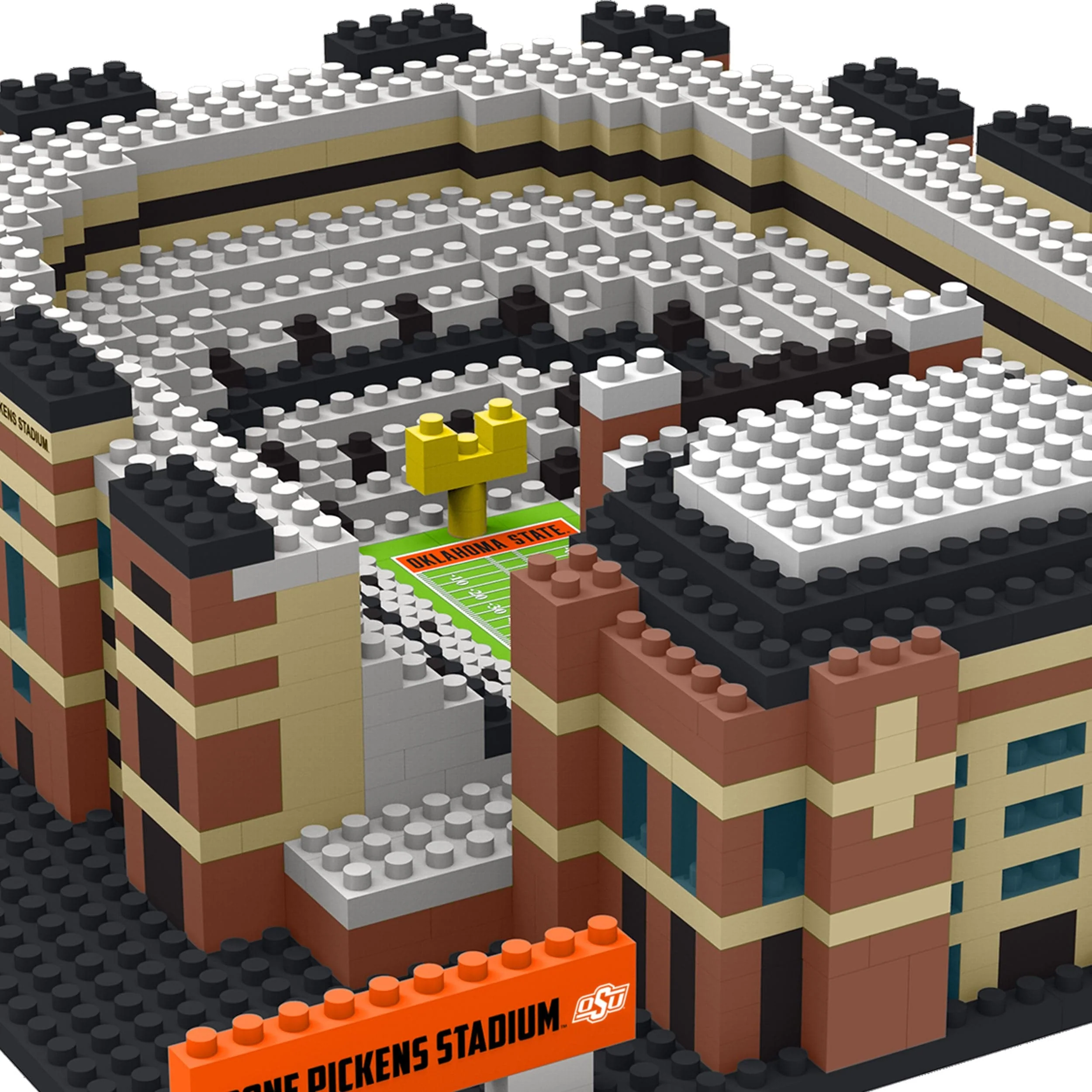 Oklahoma State Cowboys NCAA Boone Pickens Stadium Mini BRXLZ Stadium - Image 5