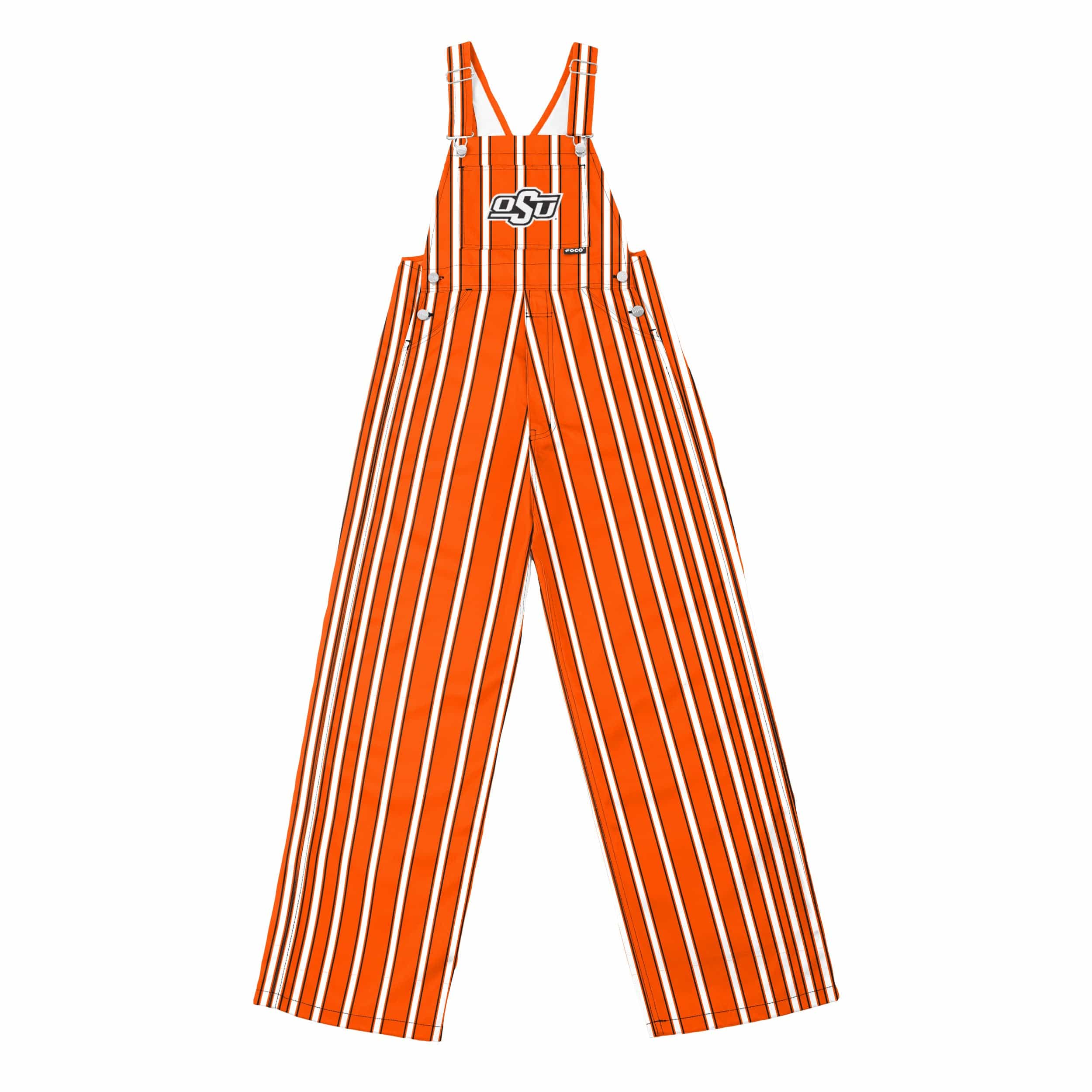 Oklahoma State Cowboys NCAA Mens Sideline Spirit Bib Overalls - Image 7