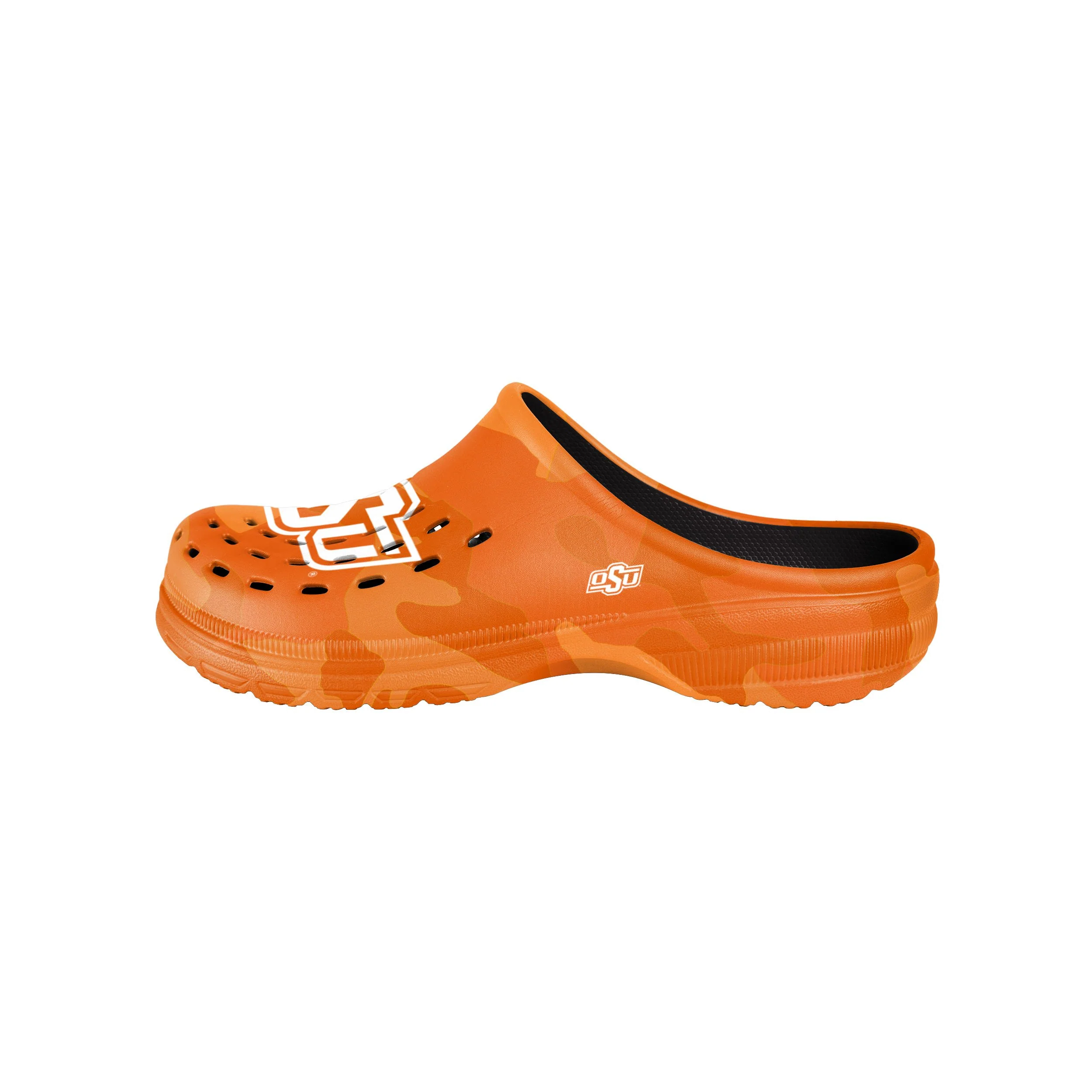Oklahoma State Cowboys NCAA Mens Tonal Camo Clog - Image 2