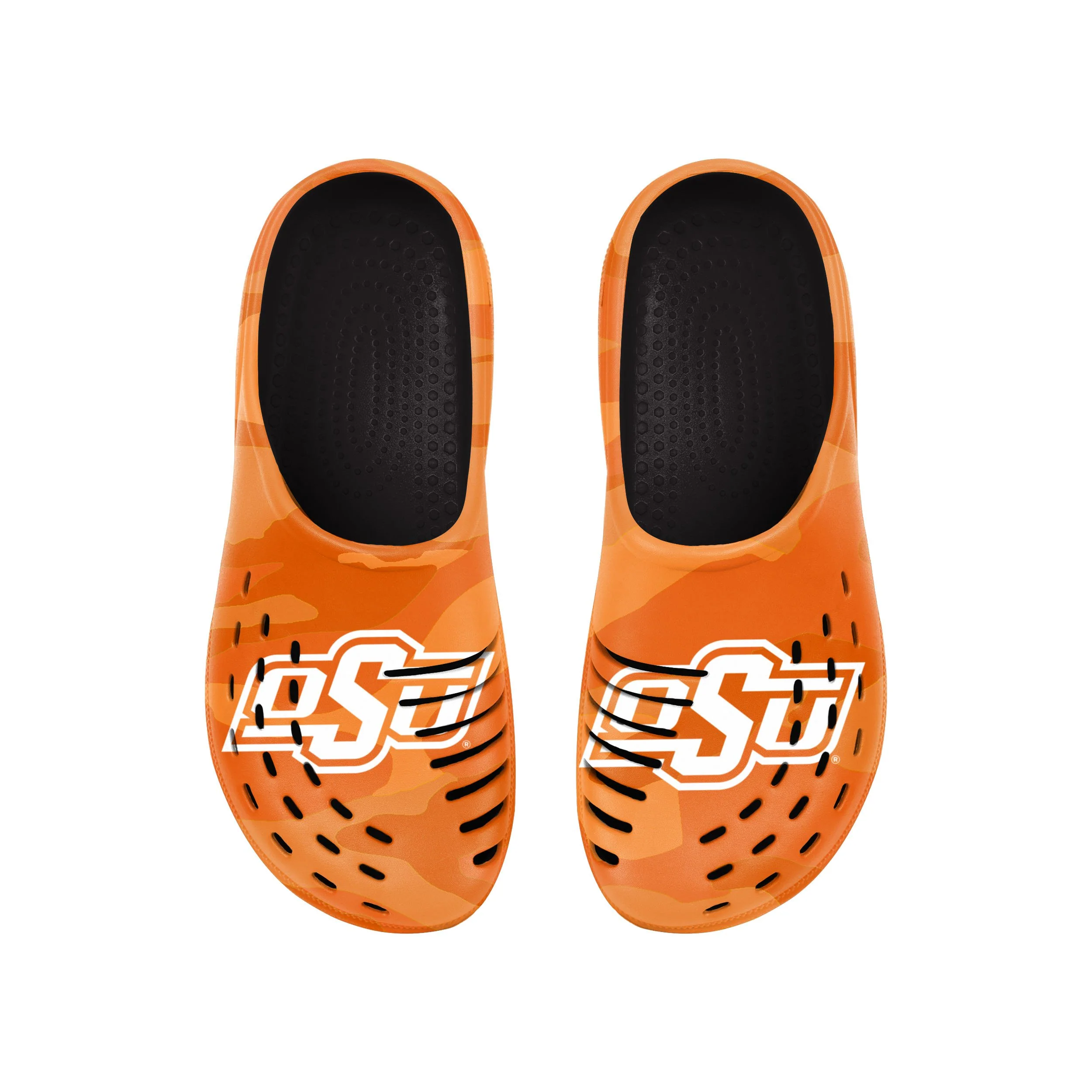 Oklahoma State Cowboys NCAA Mens Tonal Camo Clog - Image 4