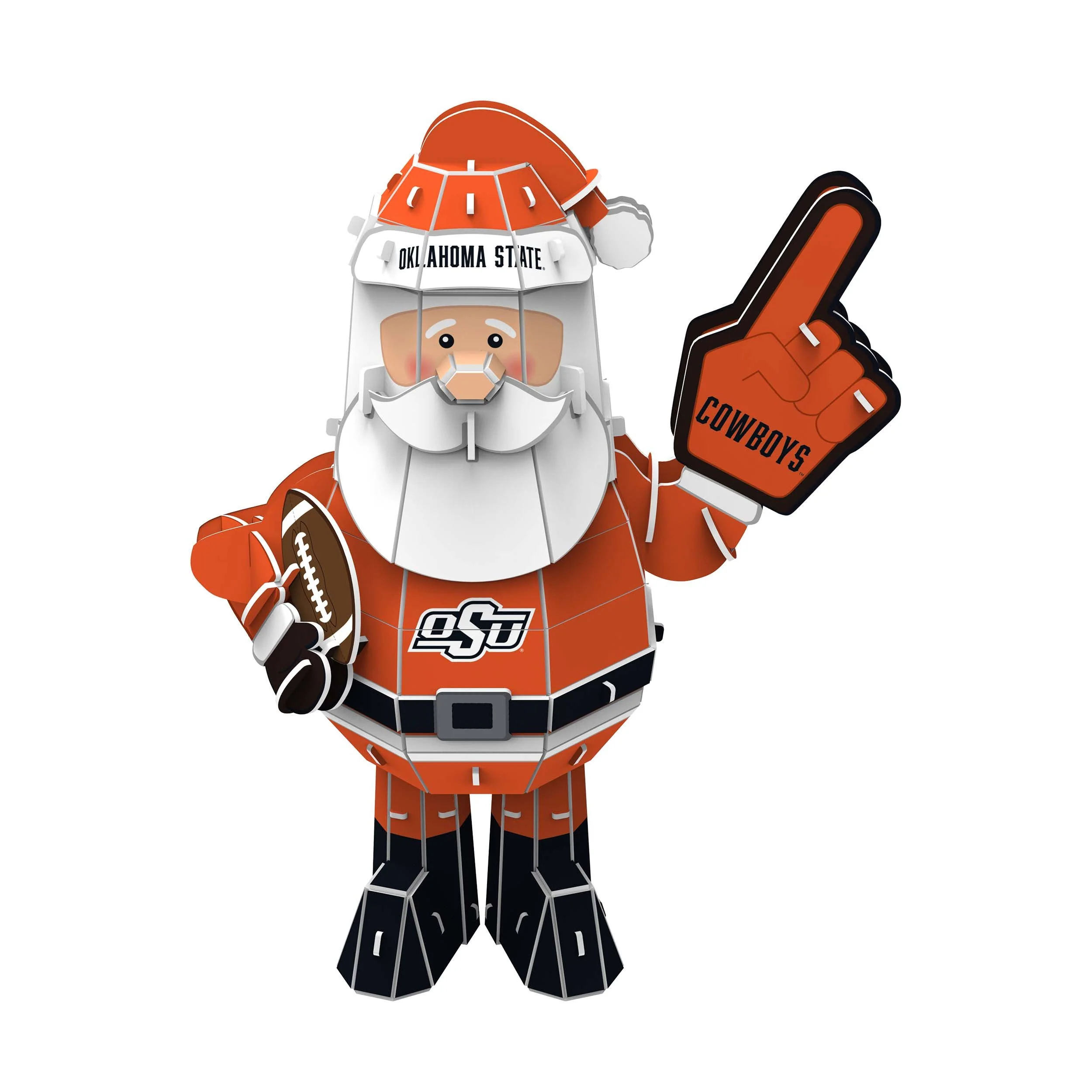 Oklahoma State Cowboys NCAA PZLZ Santa - Image 2