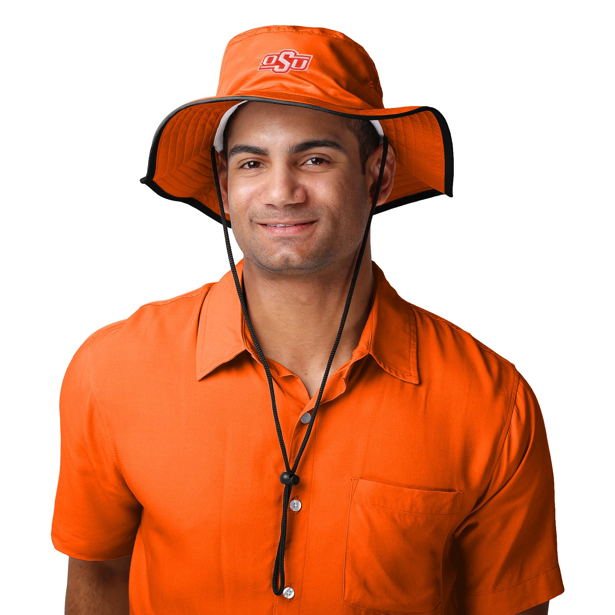 Oklahoma State Cowboys NCAA Solid Boonie Hat - Image 2