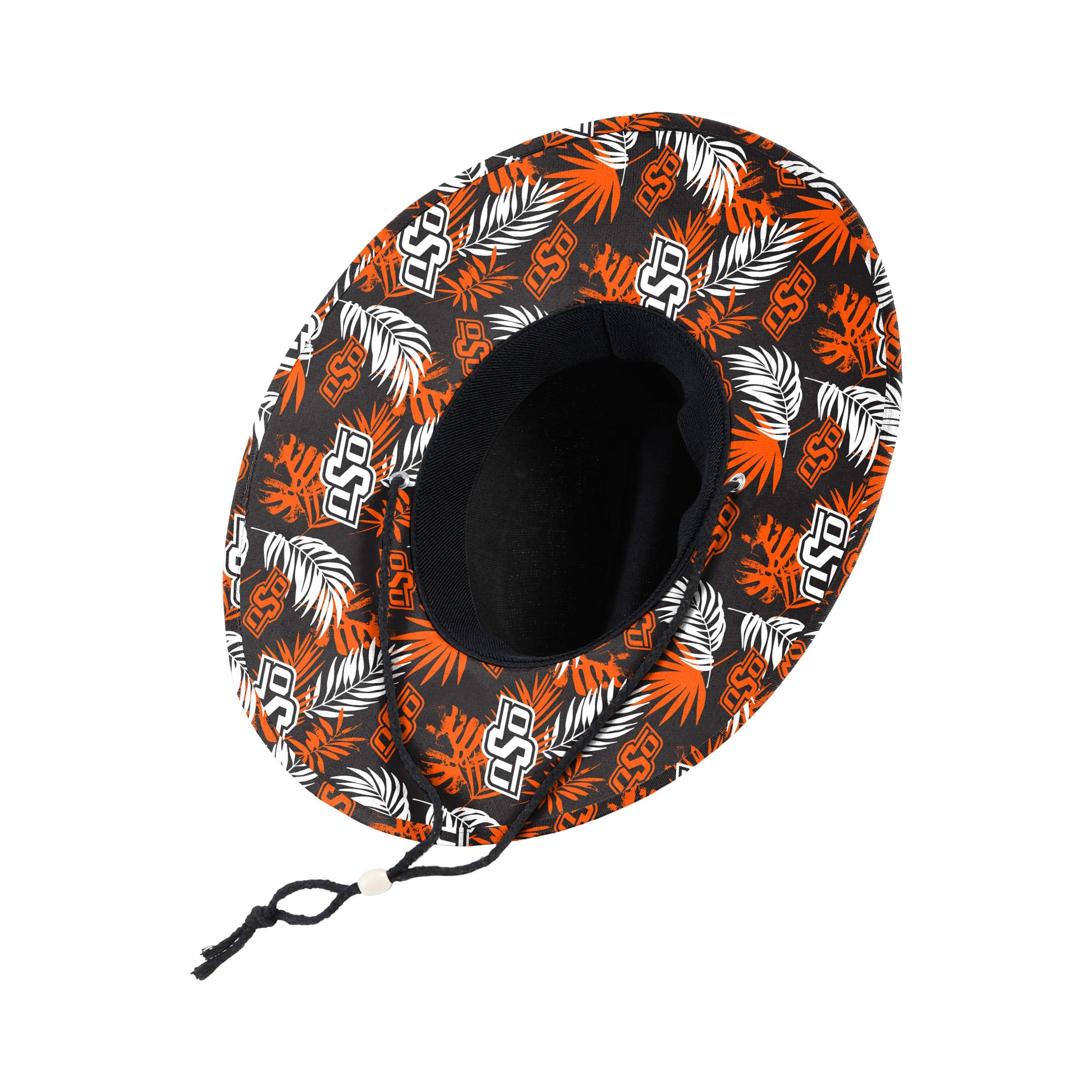 Oklahoma State Cowboys NCAA Team Color Straw Hat - Image 2