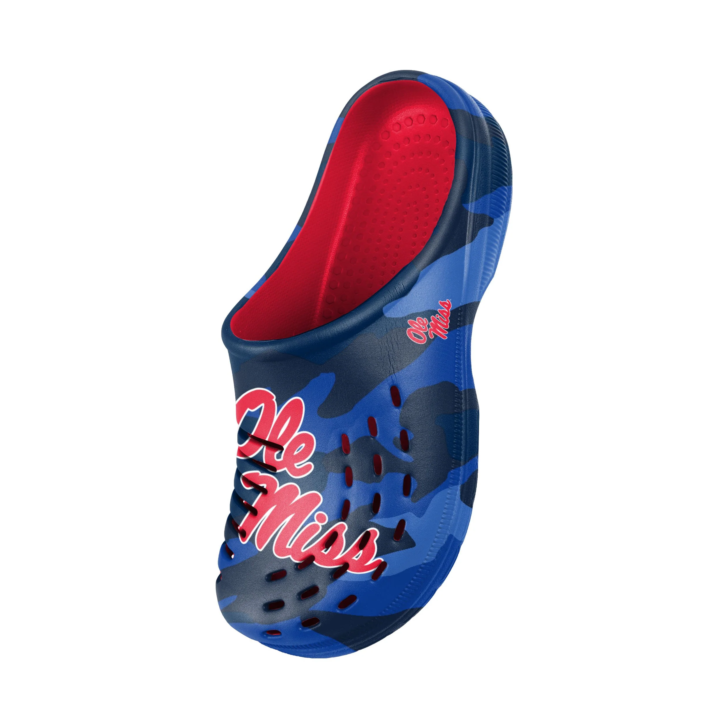 Ole Miss Rebels NCAA Mens Tonal Camo Clog - Image 3