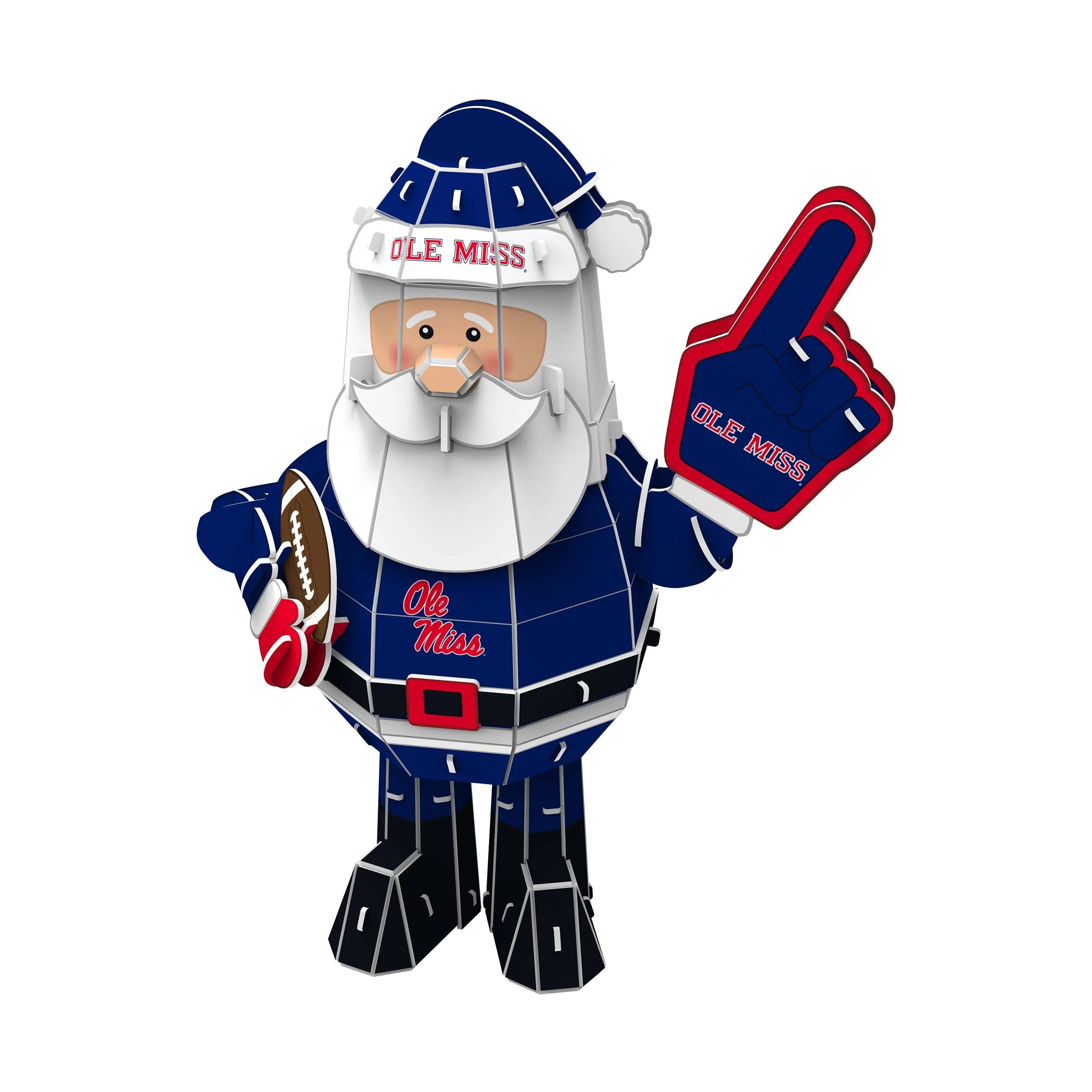 Ole Miss Rebels NCAA PZLZ Santa