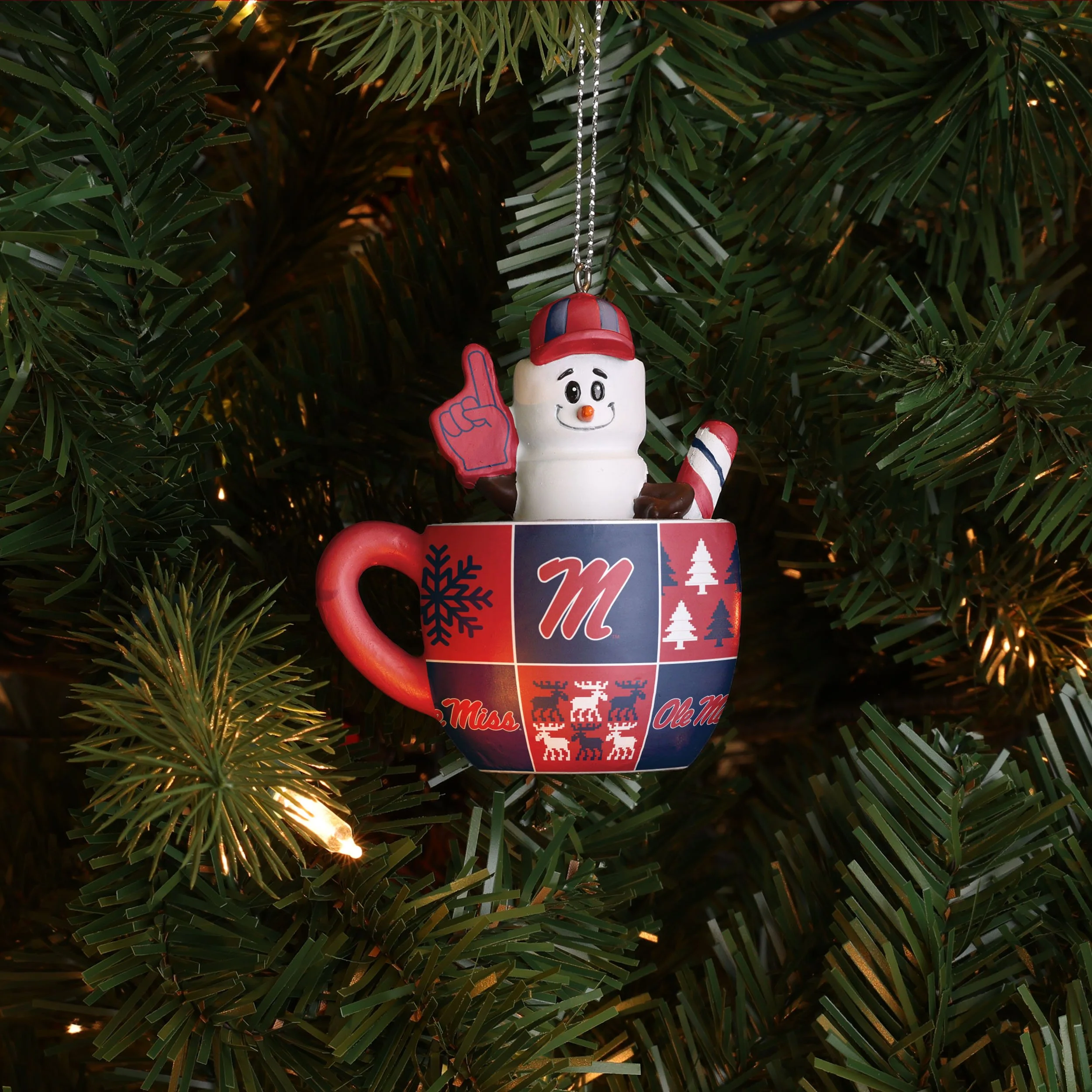 Ole Miss Rebels NCAA Smores Mug Ornament - Image 2