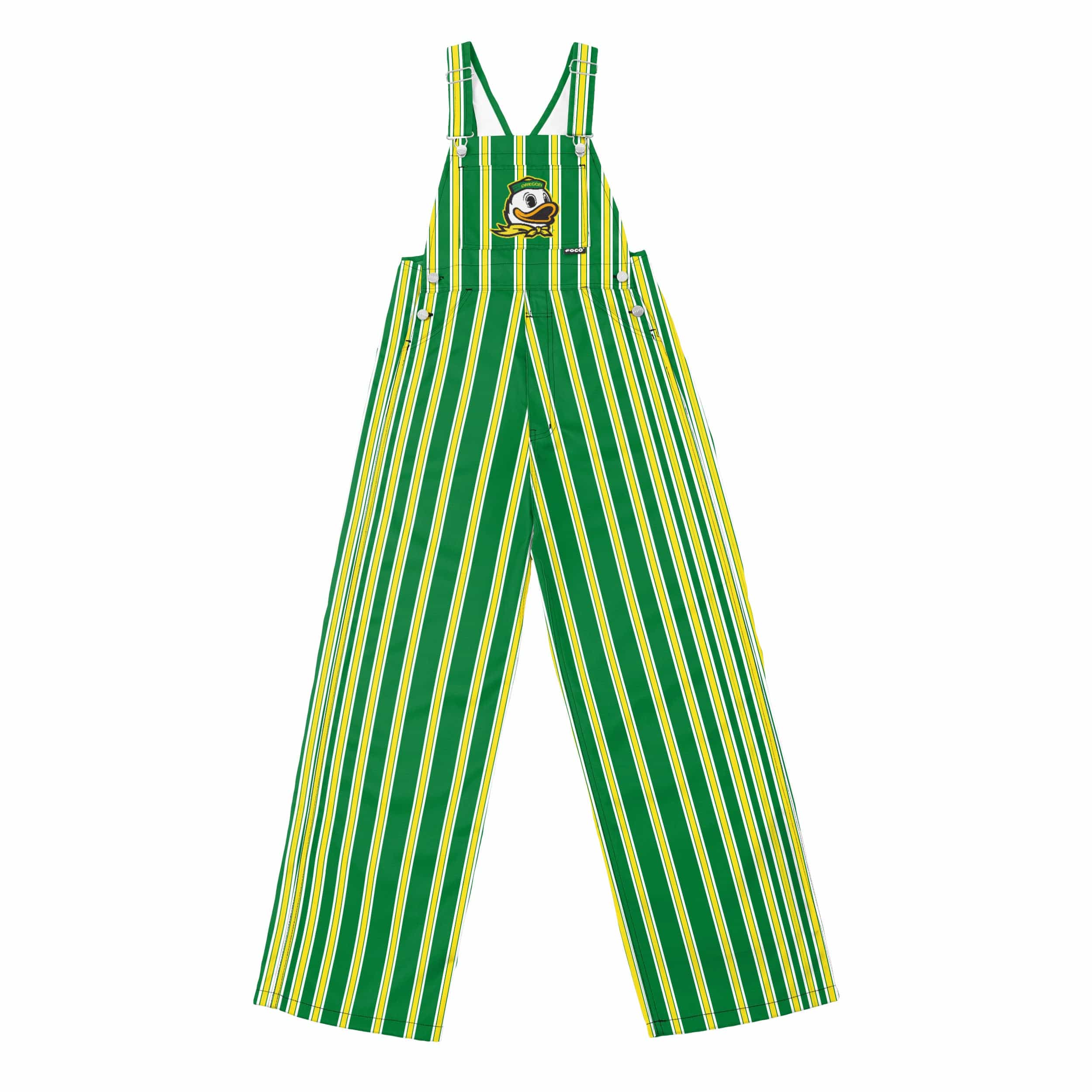 Oregon Ducks NCAA Mens Sideline Spirit Bib Overalls - Image 7