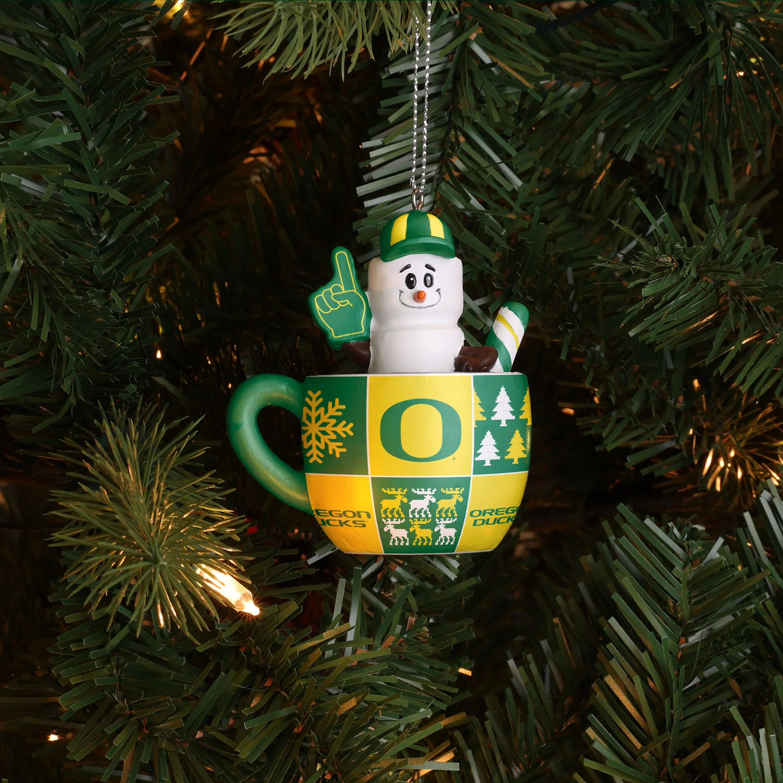 Oregon Ducks NCAA Smores Mug Ornament - Image 2