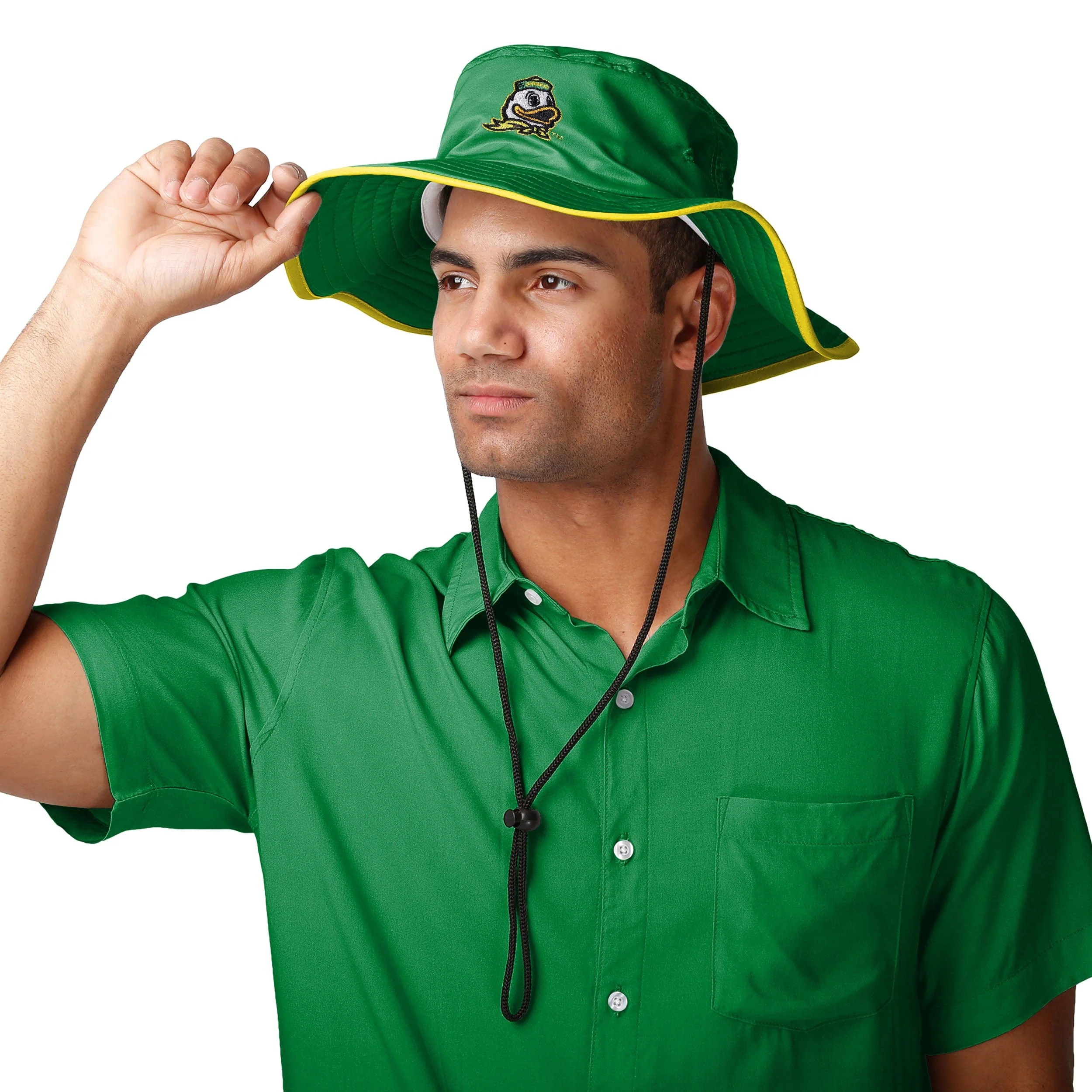 Oregon Ducks NCAA Solid Boonie Hat - Image 2