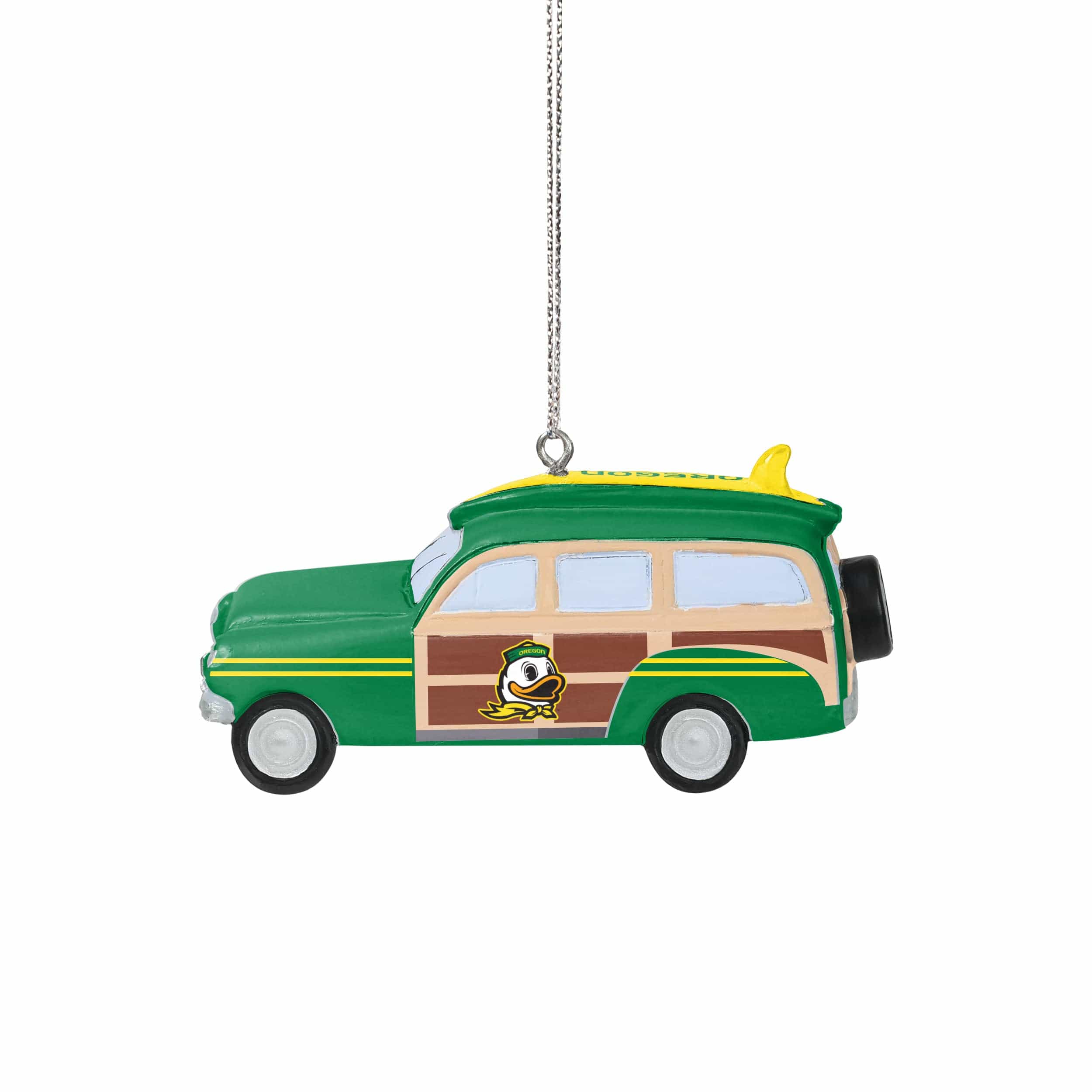 Oregon Ducks NCAA Station Wagon Ornament - Image 2