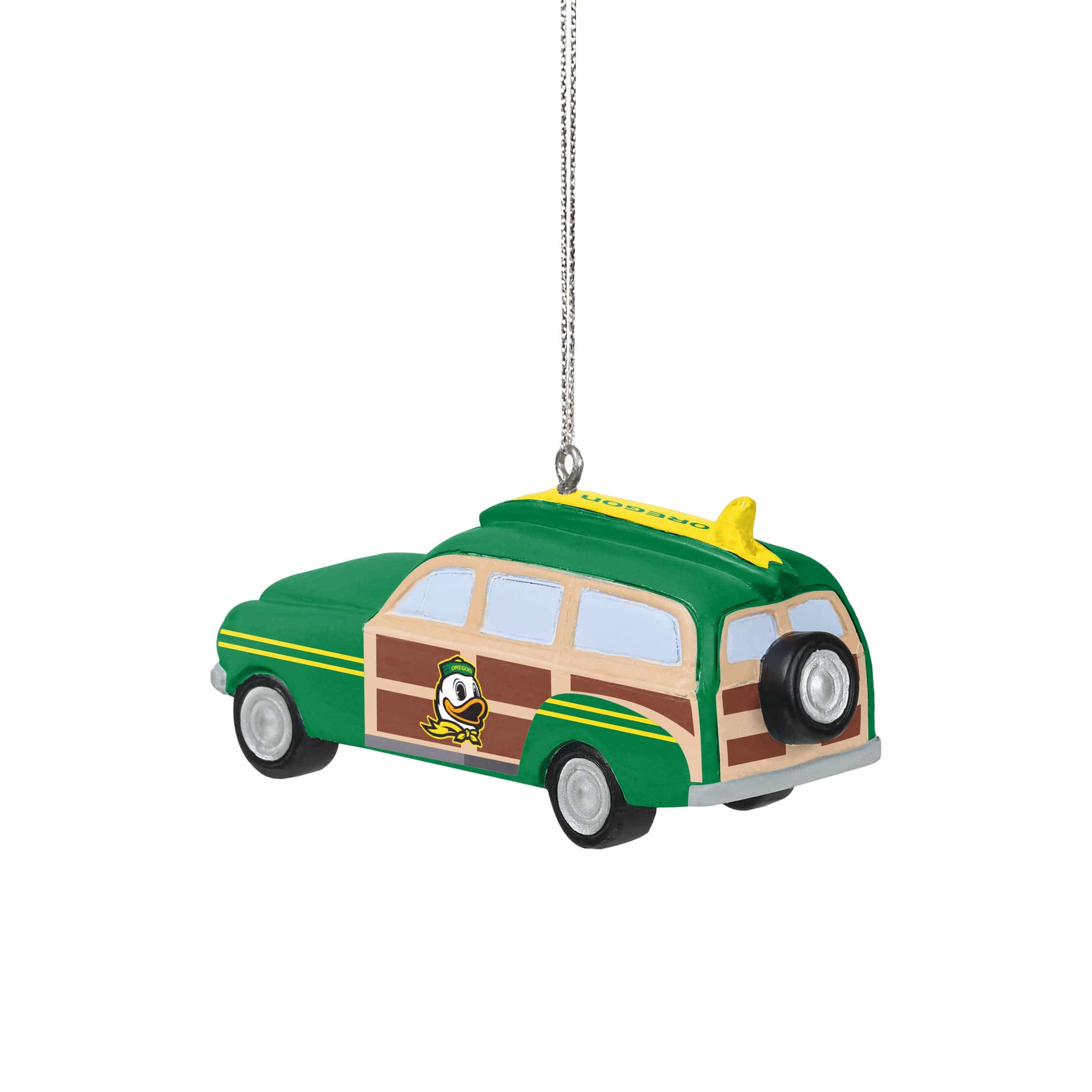 Oregon Ducks NCAA Station Wagon Ornament - Image 3