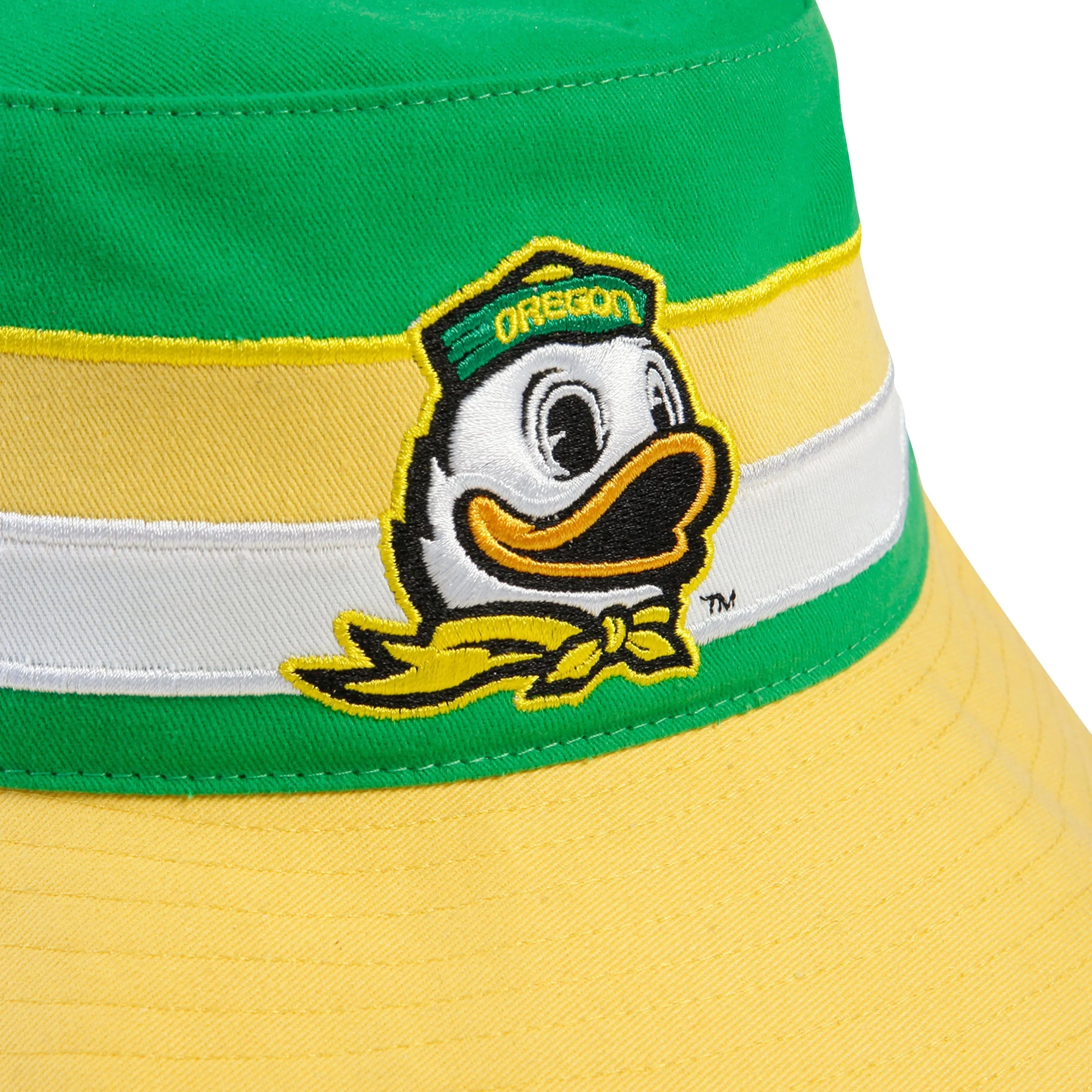 Oregon Ducks NCAA Team Stripe Bucket Hat - Image 3